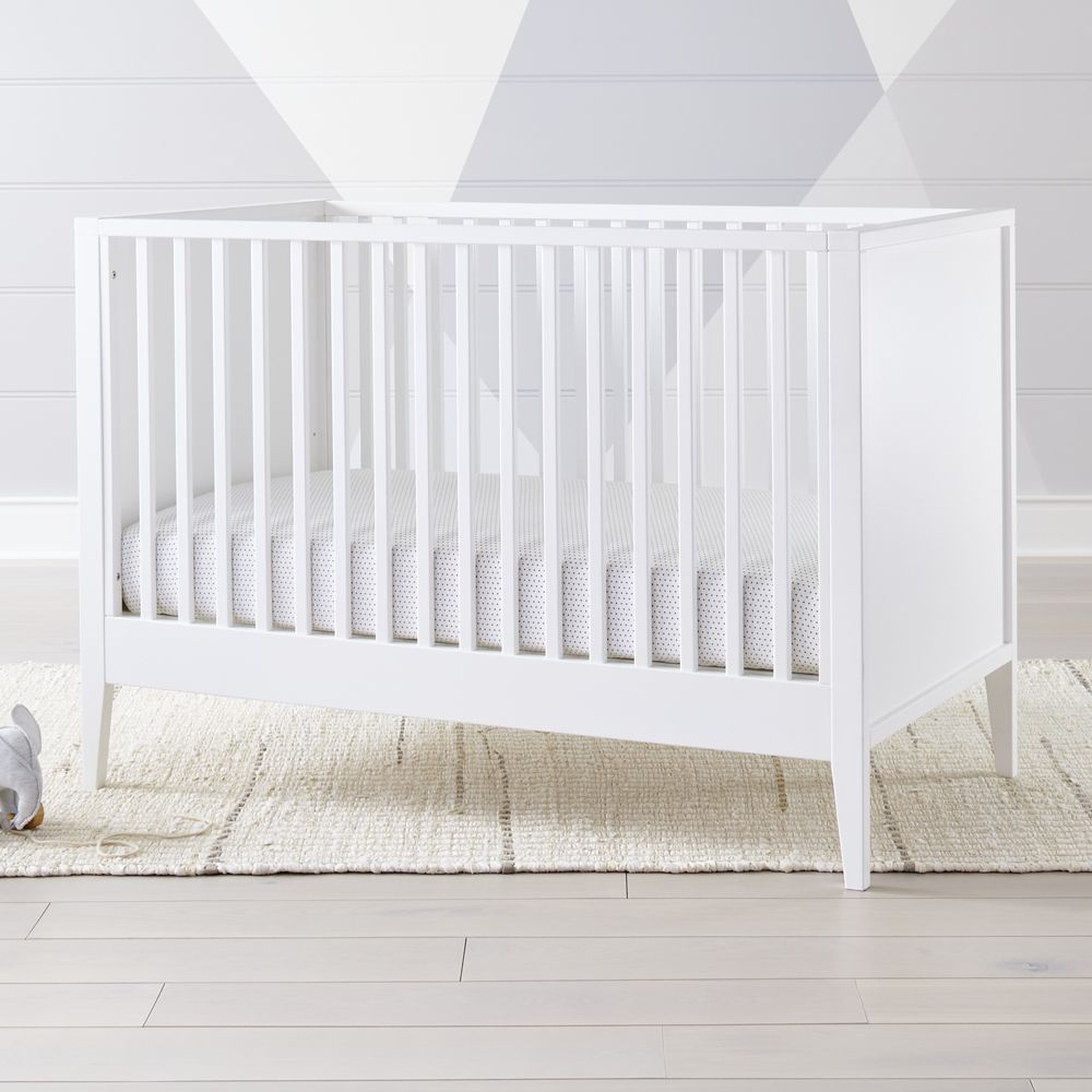 Ever Simple White Crib - Crate and Barrel