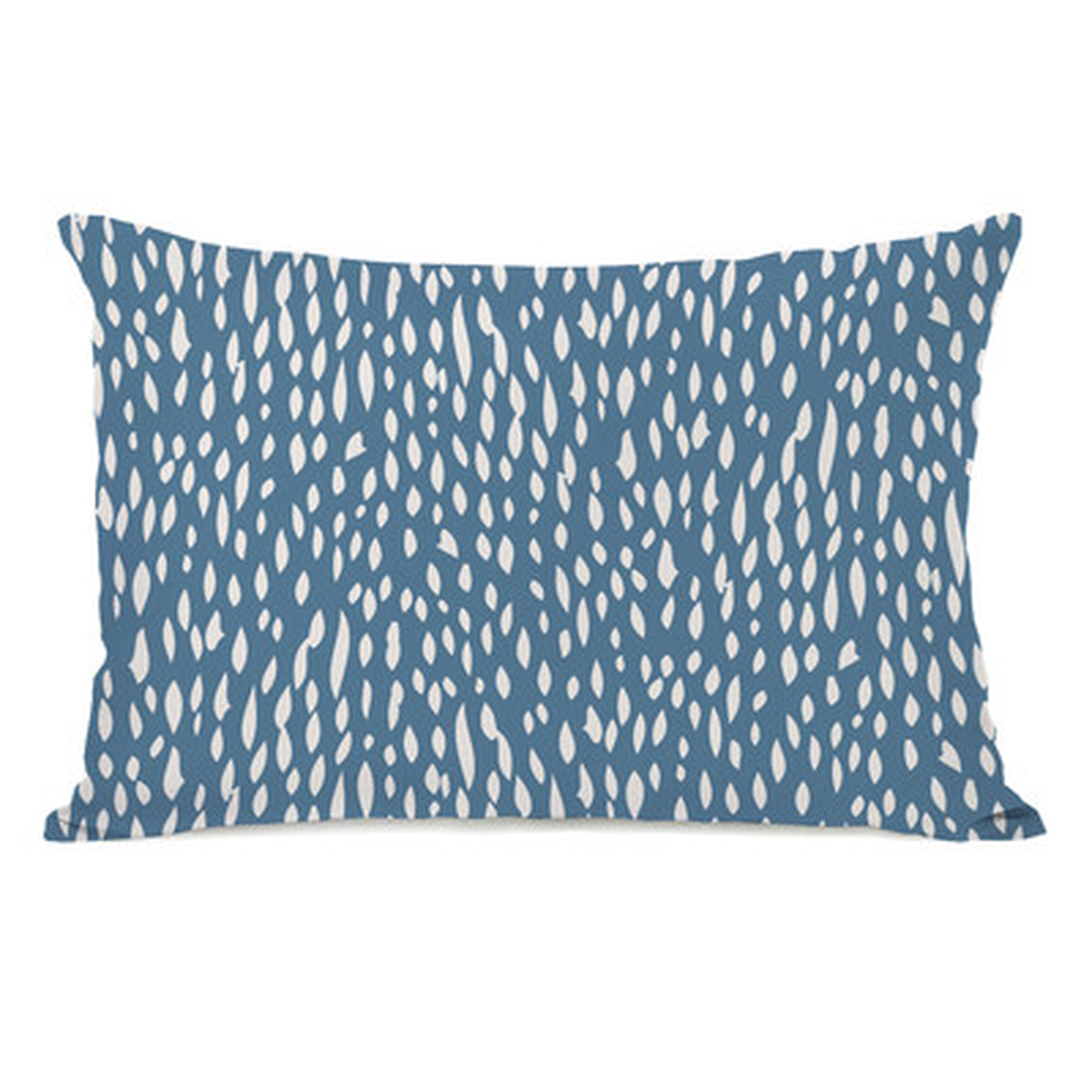 Dotty Pattern Lumbar Pillow - Wayfair