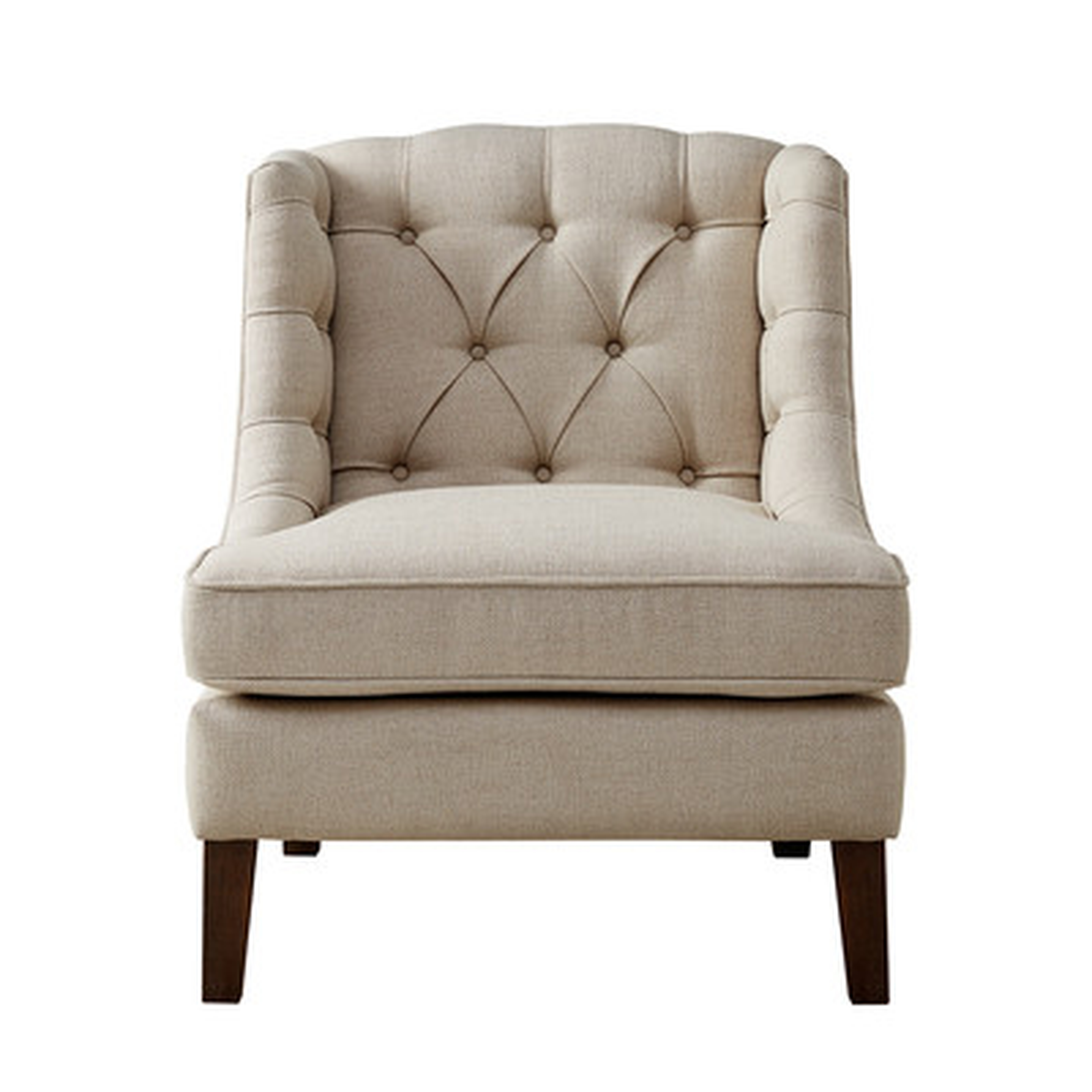 Hodgson Wingback Chair in Cream - Wayfair