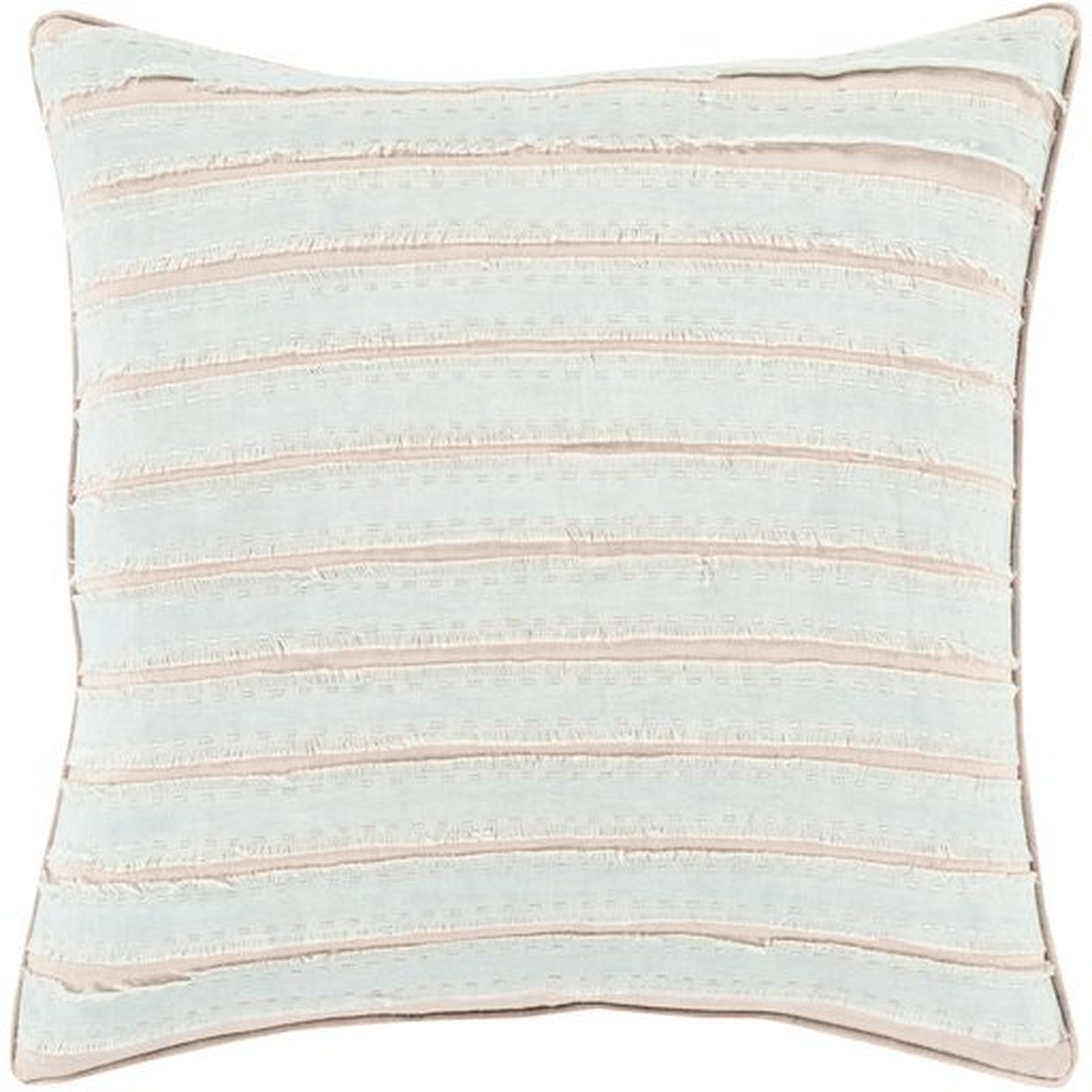 Willow Throw Pillow, 22" x 22", with poly insert - Surya