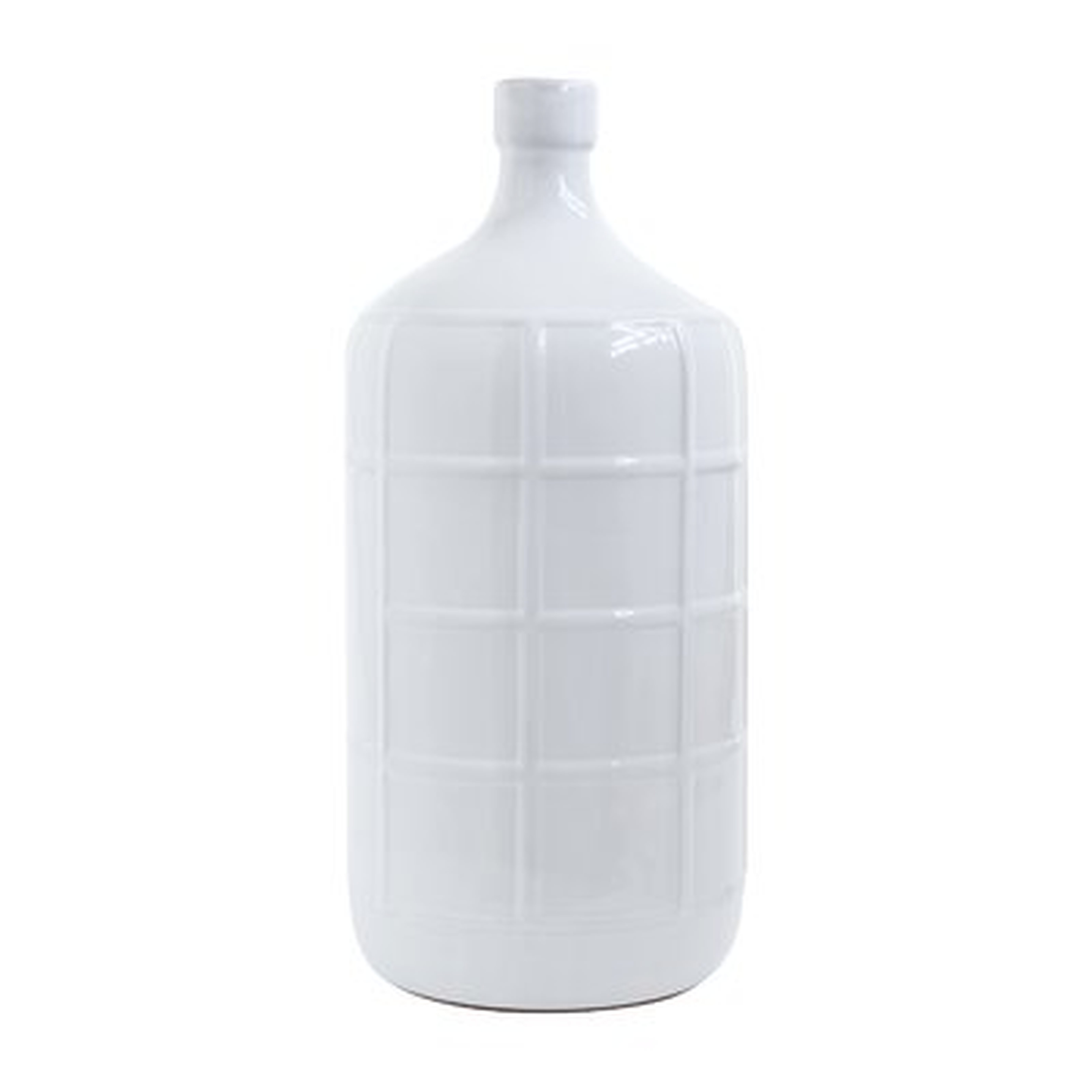 Manorhaven Ceramic Bottle Floor Vase - Wayfair