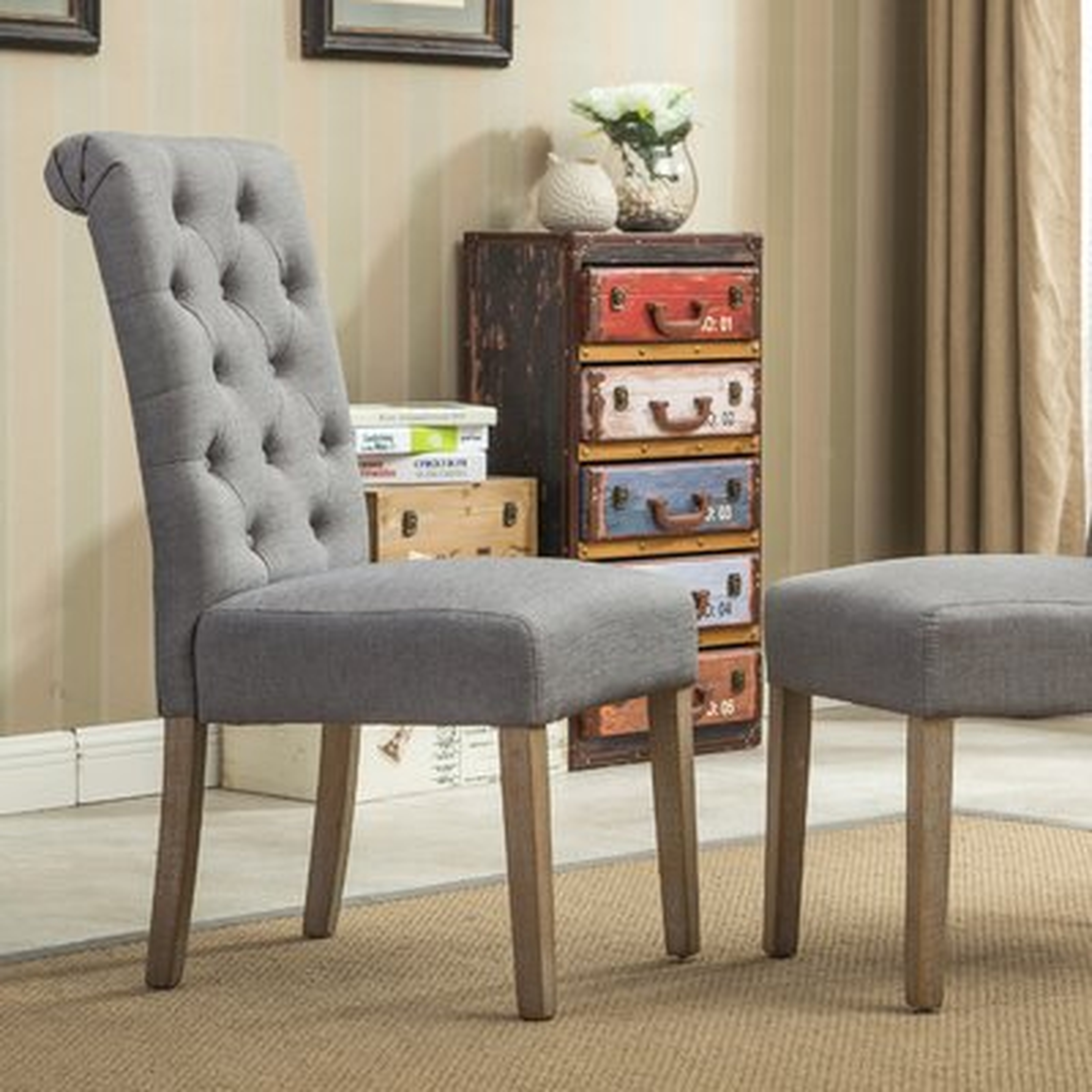 Charlotte Upholstered Dining Chair (set of 2) - Birch Lane
