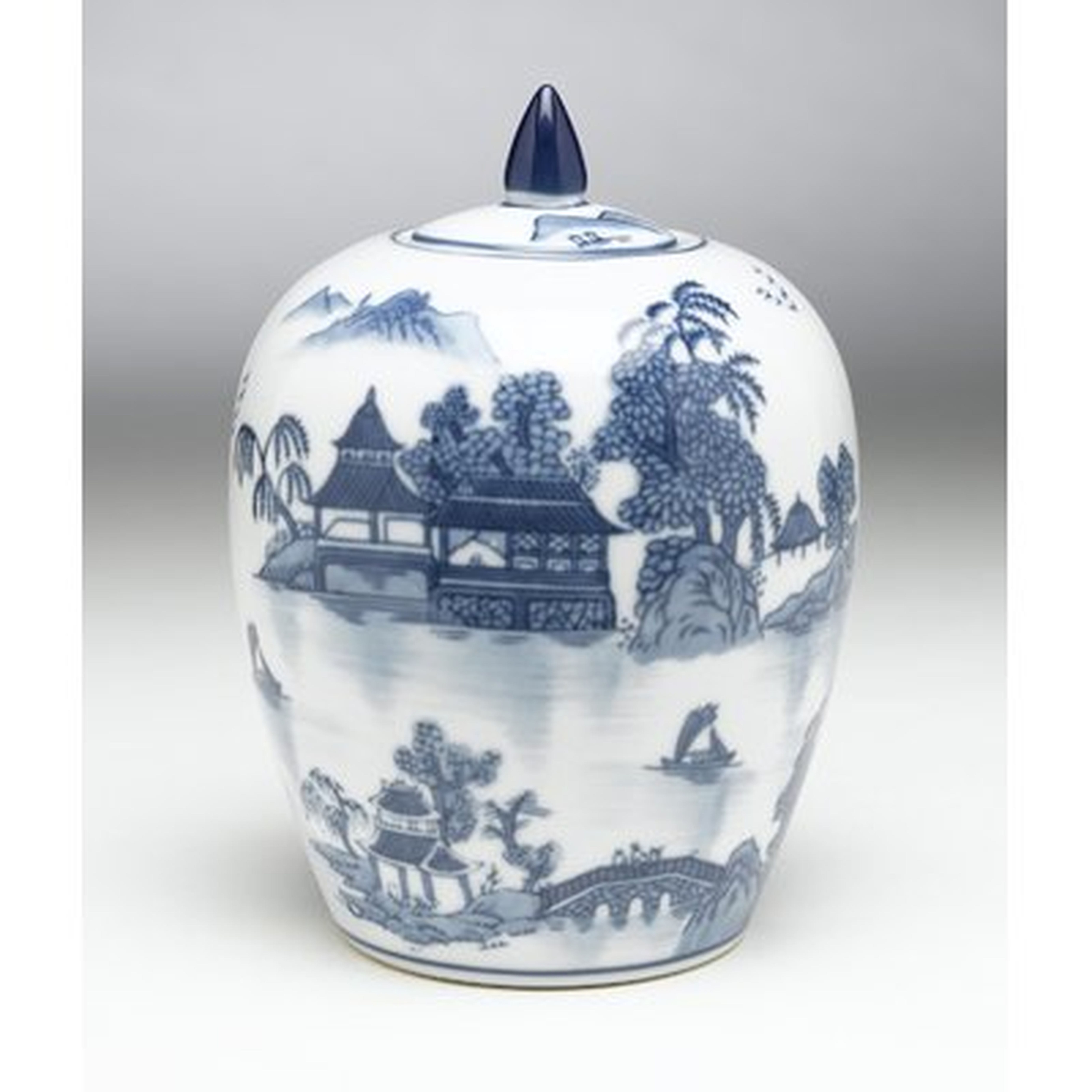 Pagoda Ginger Decorative Jar - Wayfair