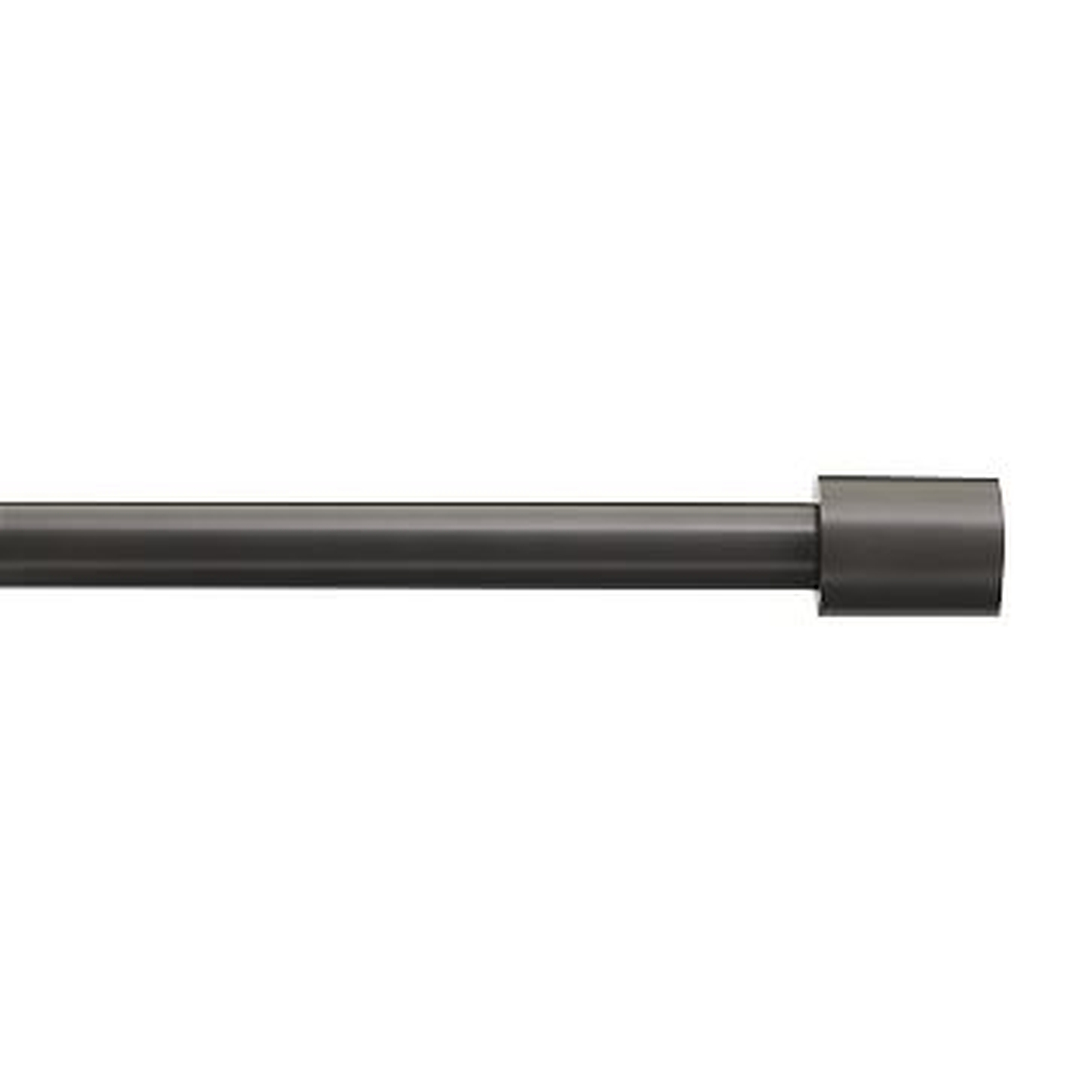 Oversized Metal Rod, 60"-108", Gunmetal - West Elm