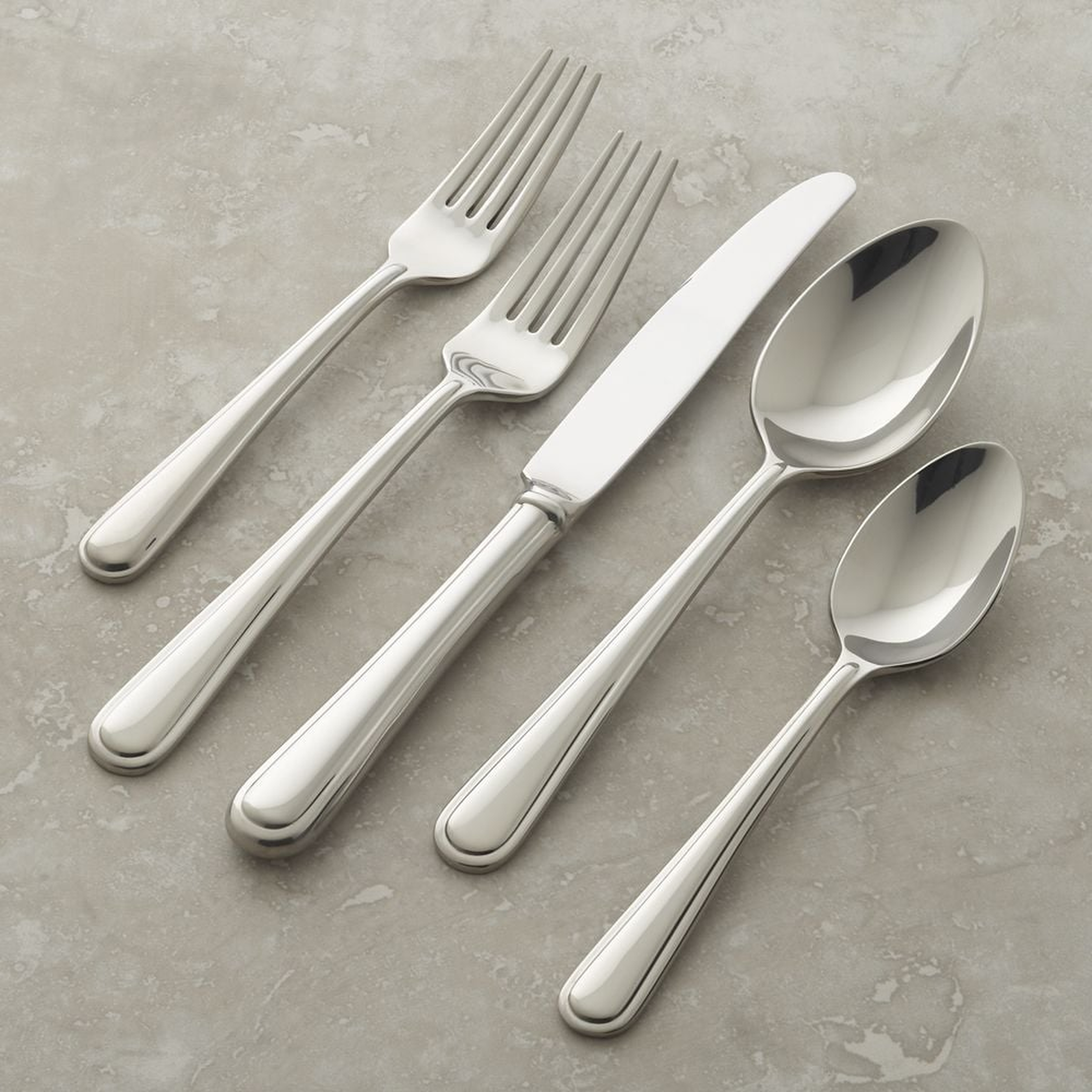 Halsted 20-Piece Flatware Set - Crate and Barrel