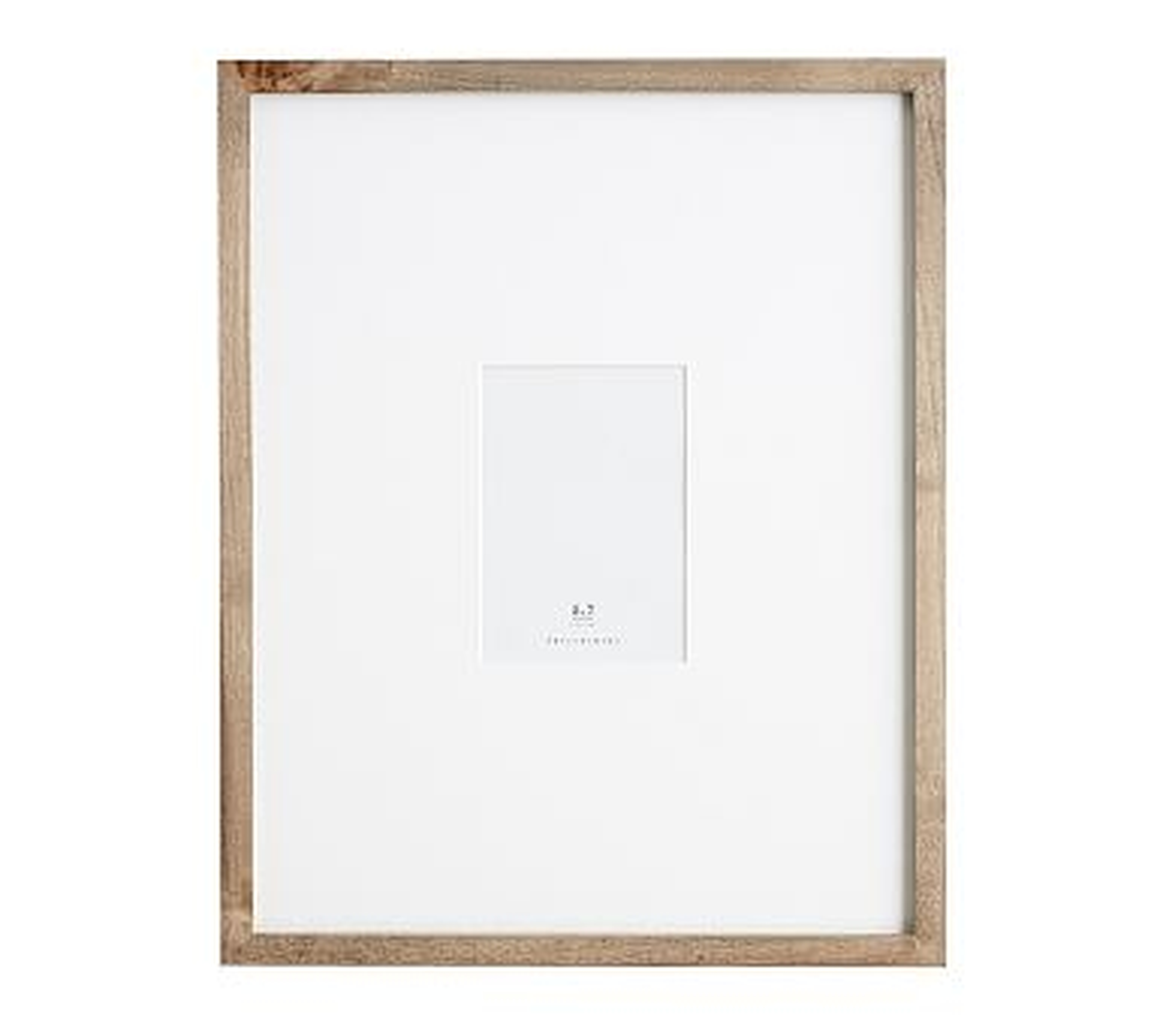 Wood Gallery Oversized Frame, 5x7 - Gray - Pottery Barn