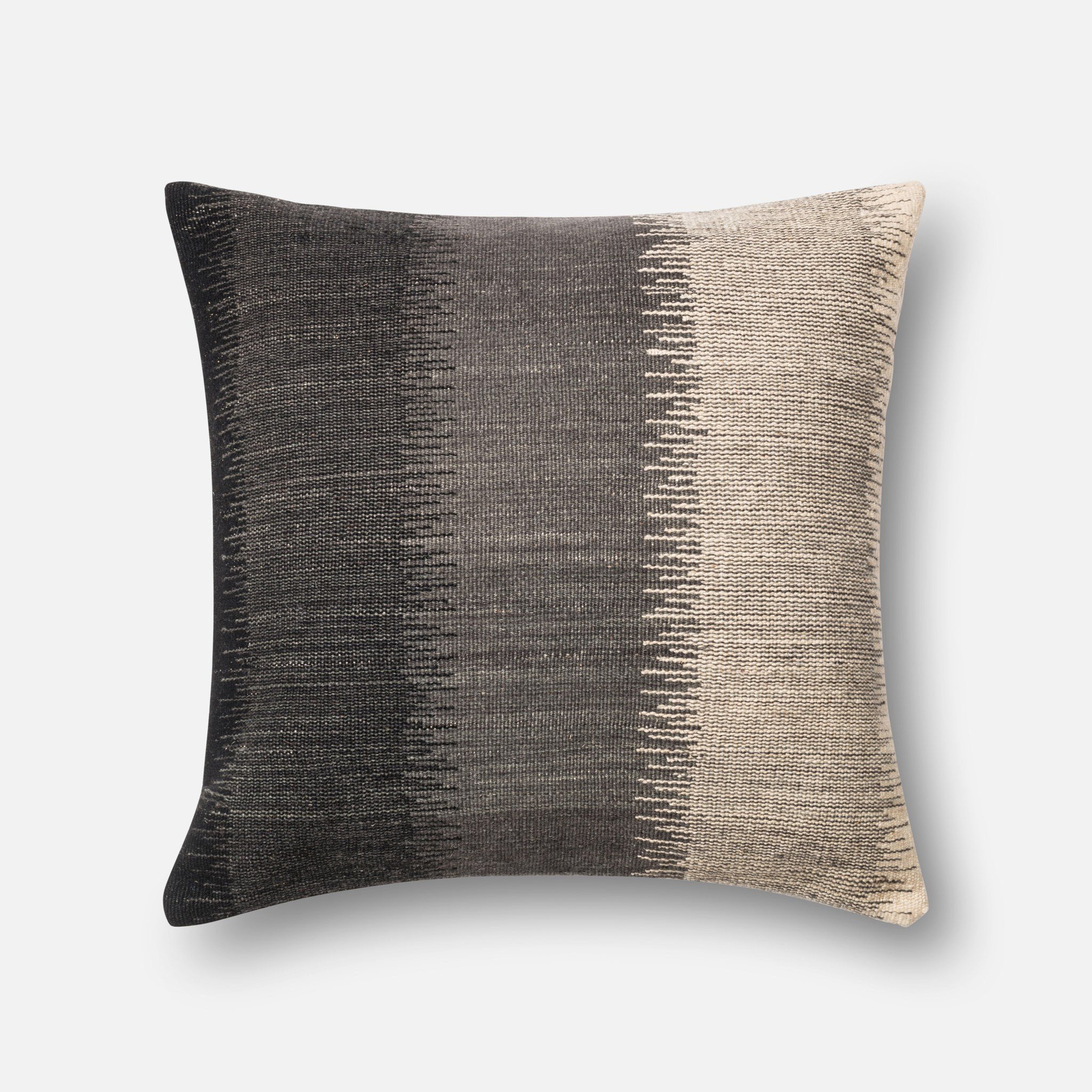 PILLOWS - GREY / IVORY - 22" X 22" Cover Only - Loma Threads