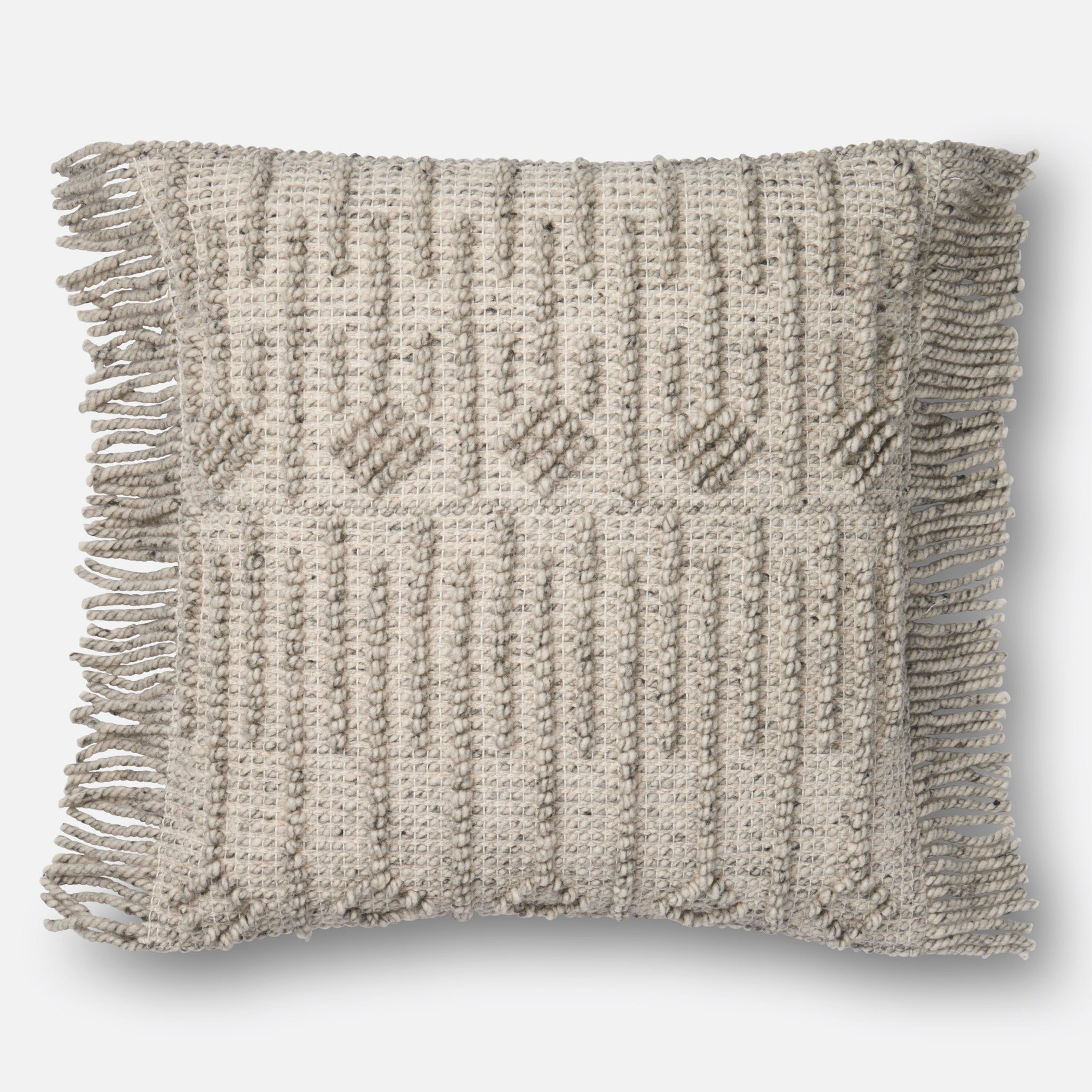 PILLOWS - GREY 22" - Loloi Rugs