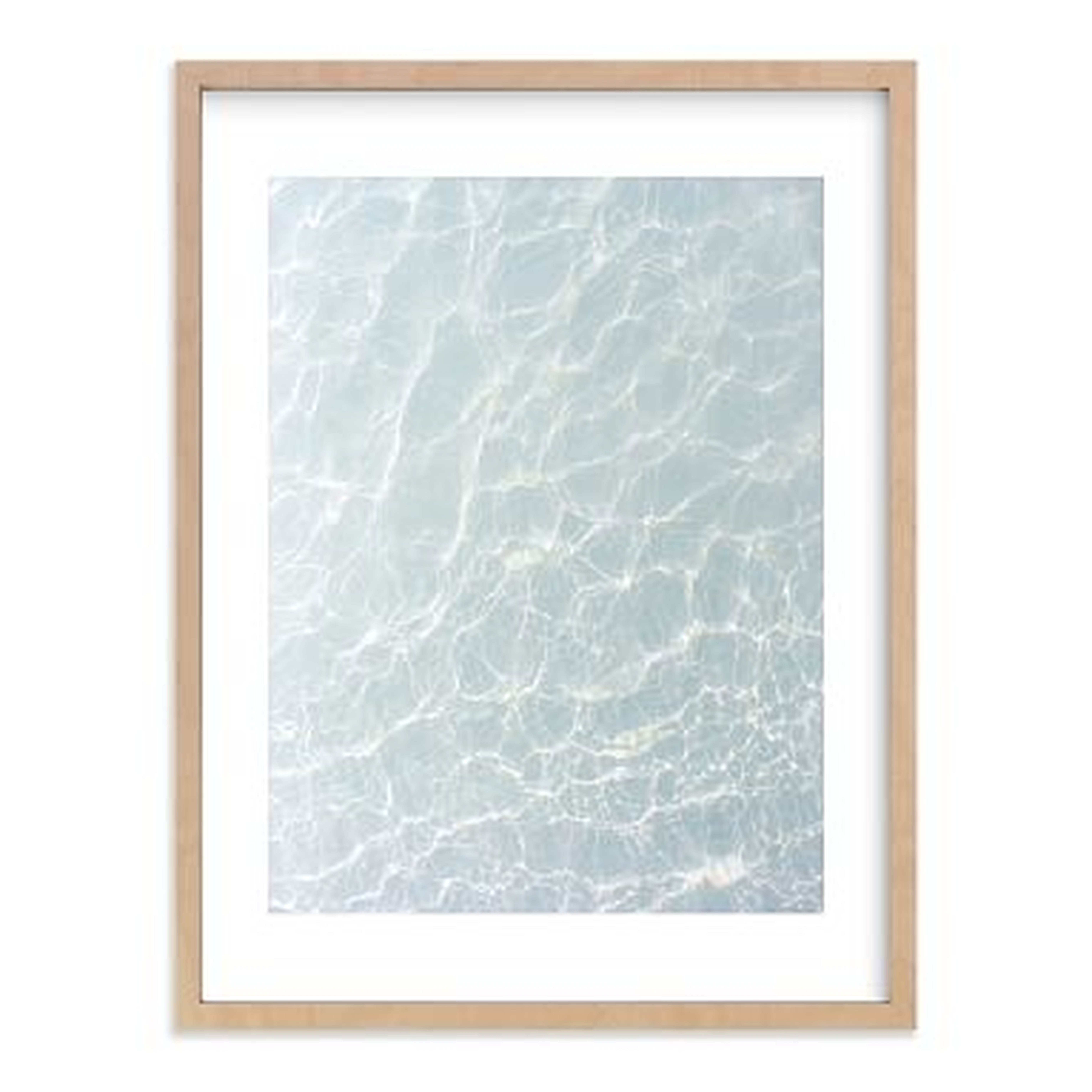 Wave Patterns Wall Art by Minted(R), 18"x24", Natural - Pottery Barn Teen