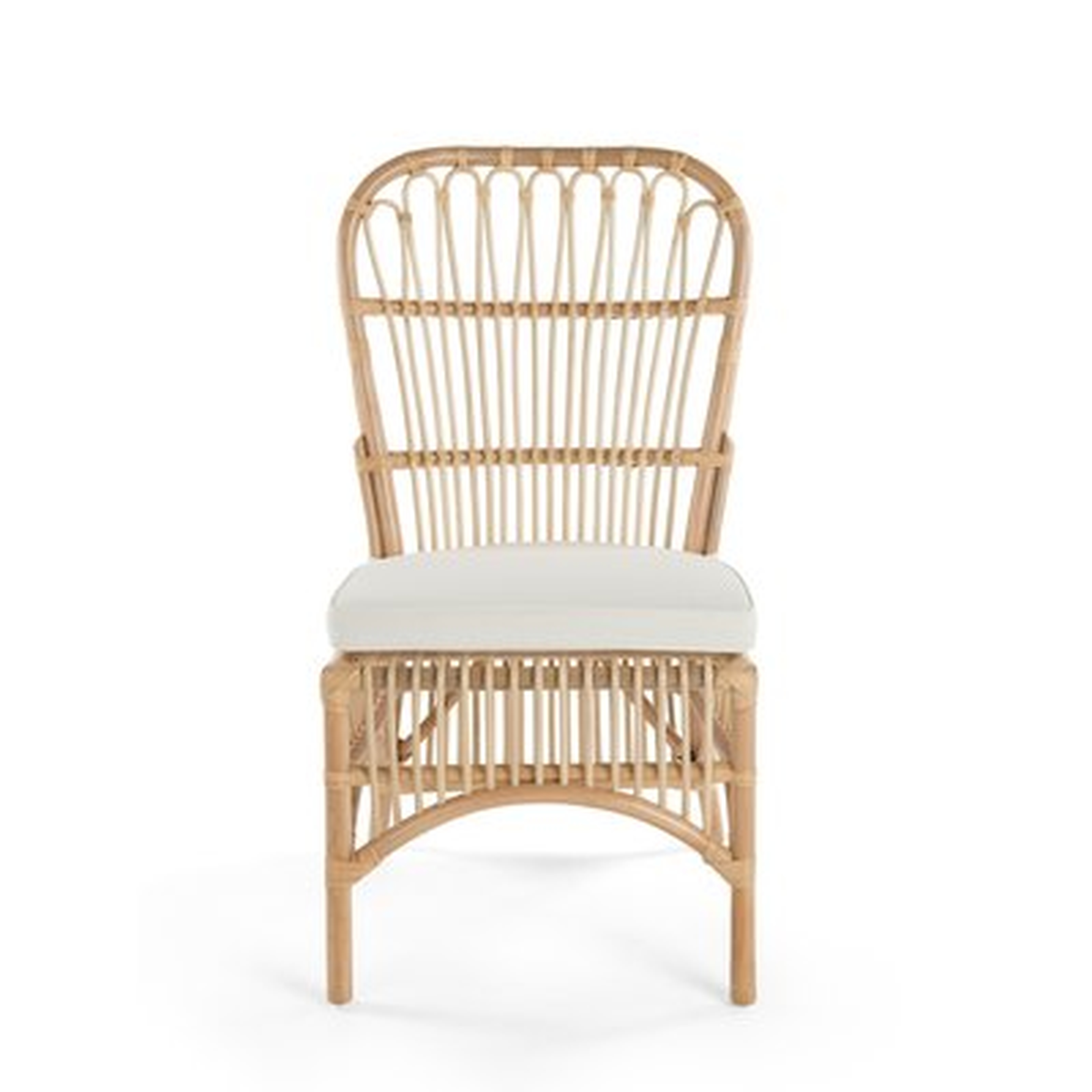 Deloris Rattan Side Chair (set of 2) - Wayfair