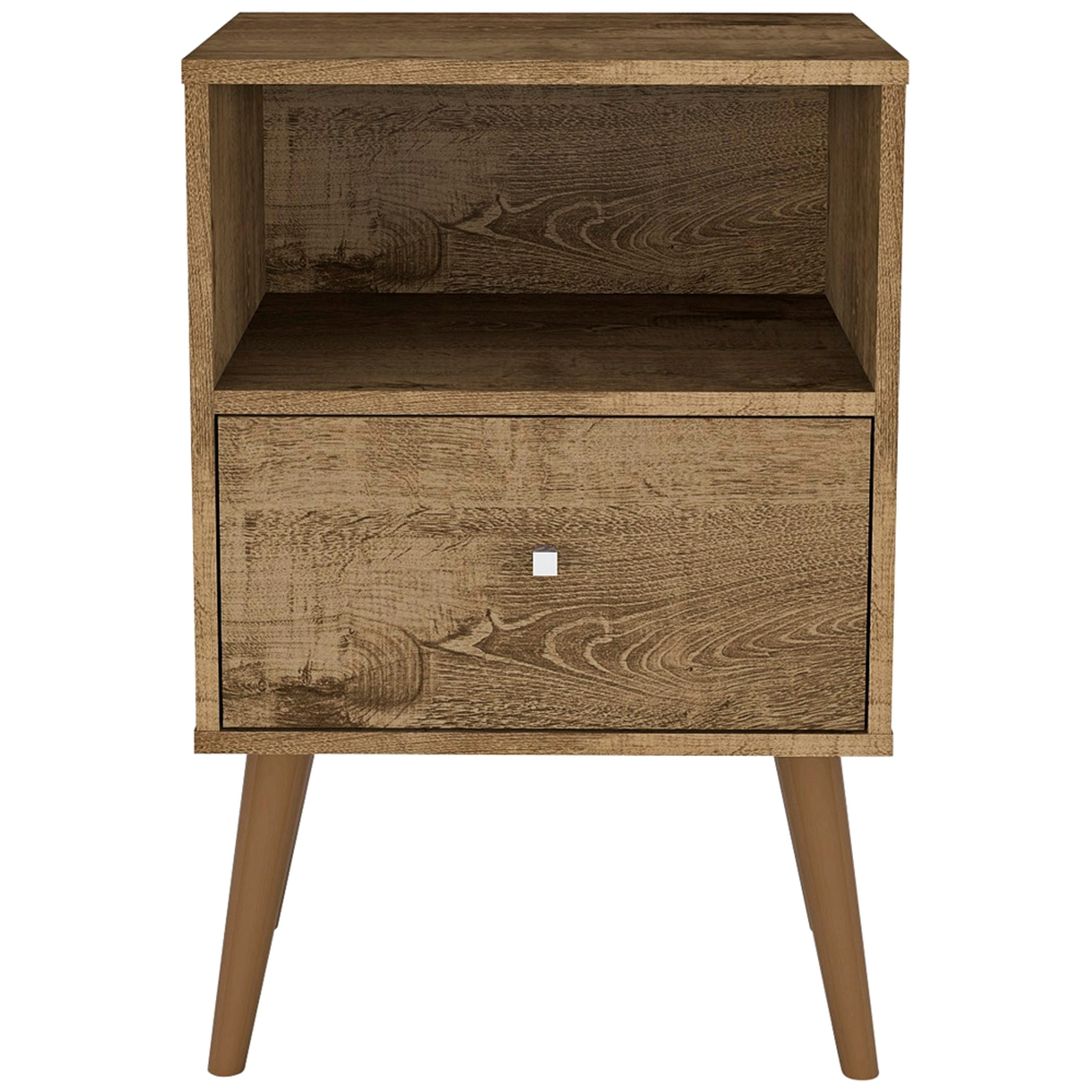 Liberty 17 3/4" Wide Rustic Brown 1-Drawer Wood Nightstand - Style # 69T40 - Lamps Plus