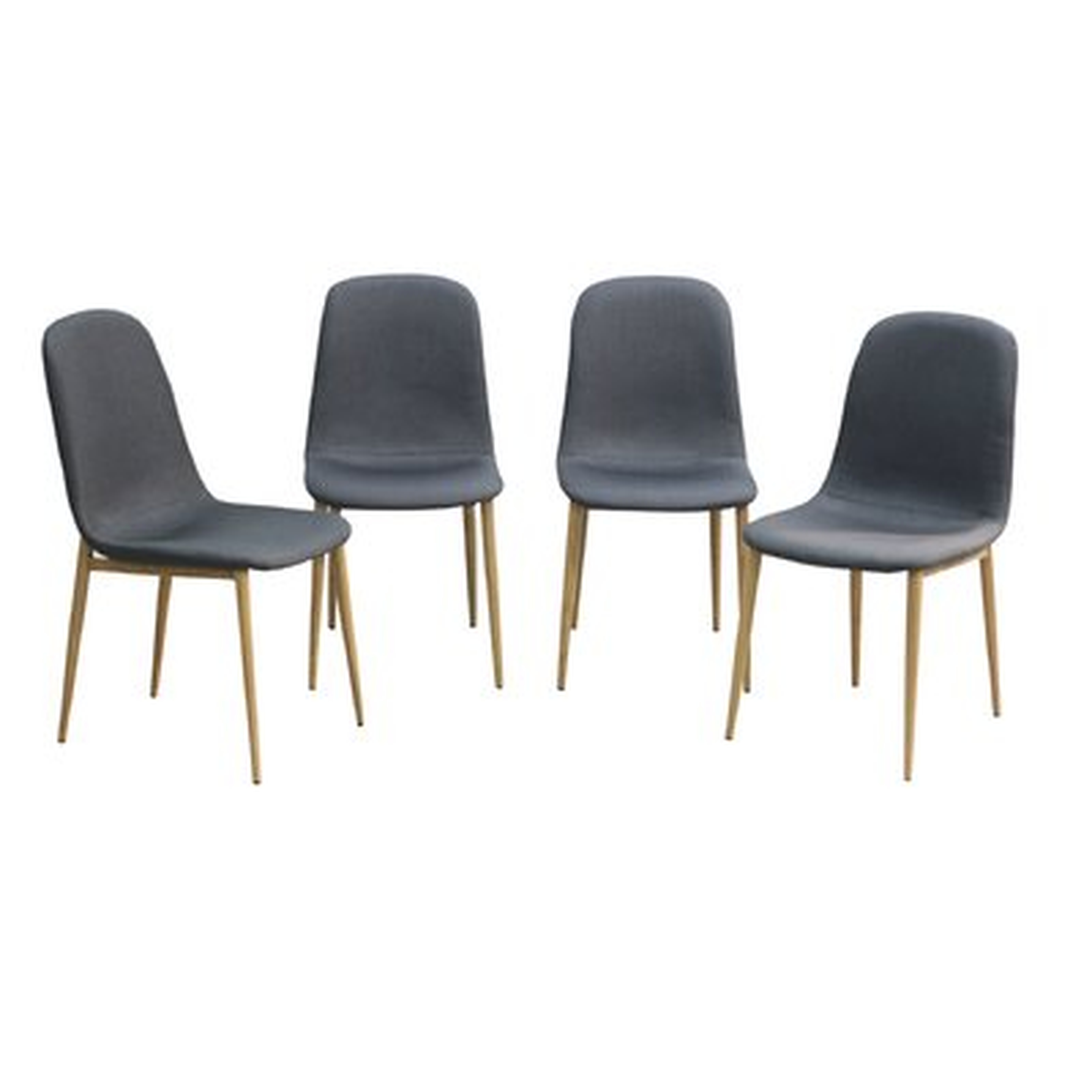Romeo Upholstered Dining Chair (set of 4) - Wayfair