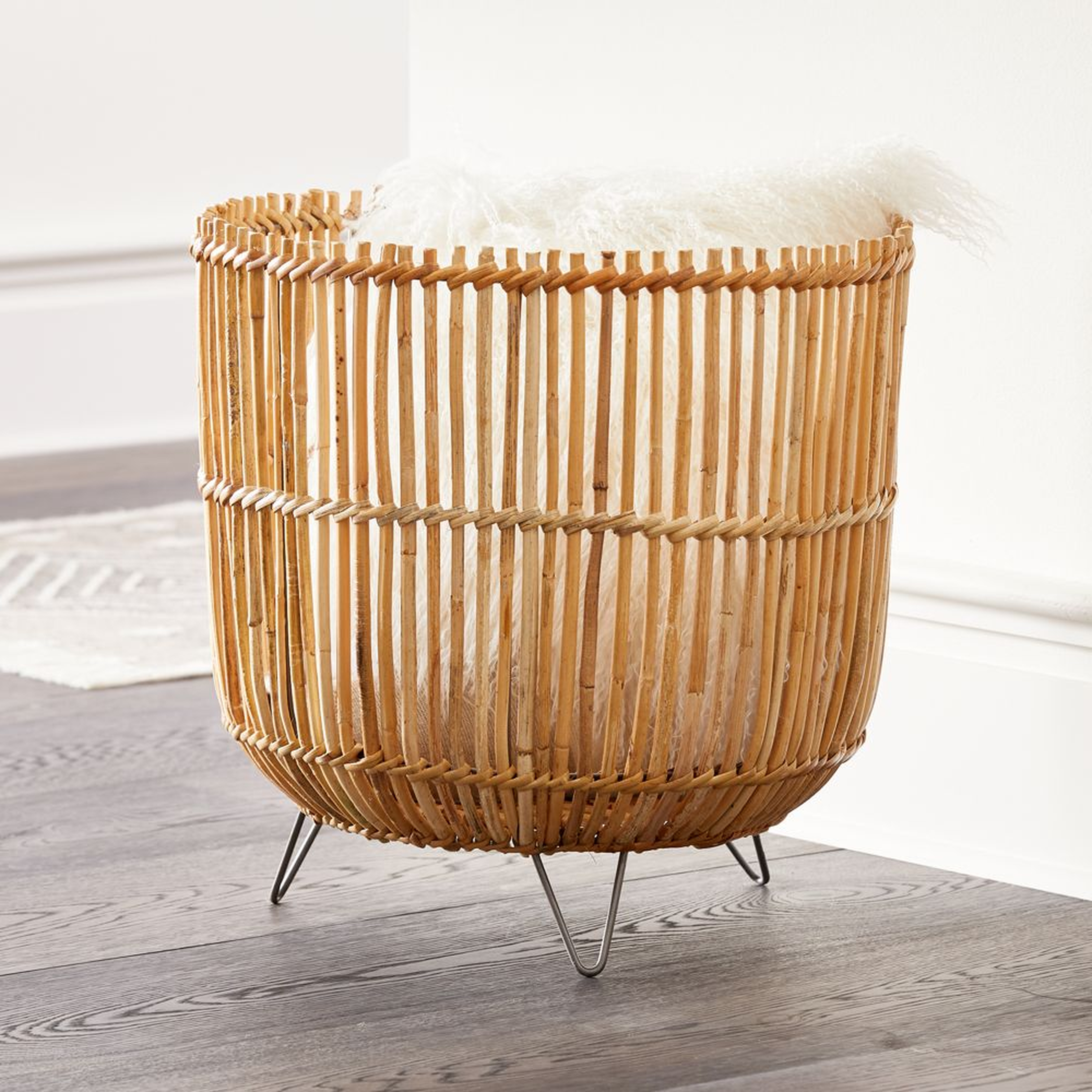 Palos Basket on Stand - Crate and Barrel