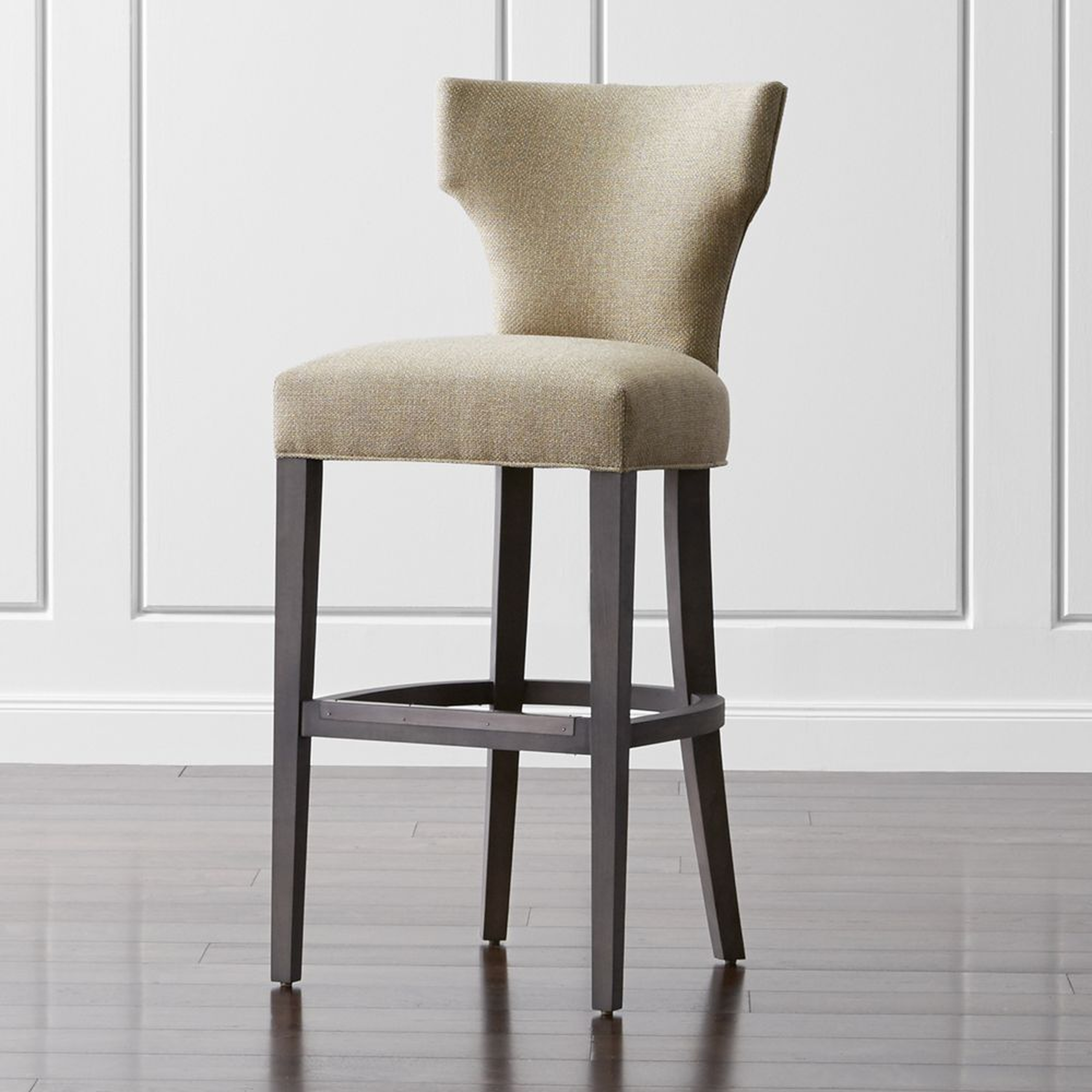 Sasha Upholstered Bar Stool - Crate and Barrel