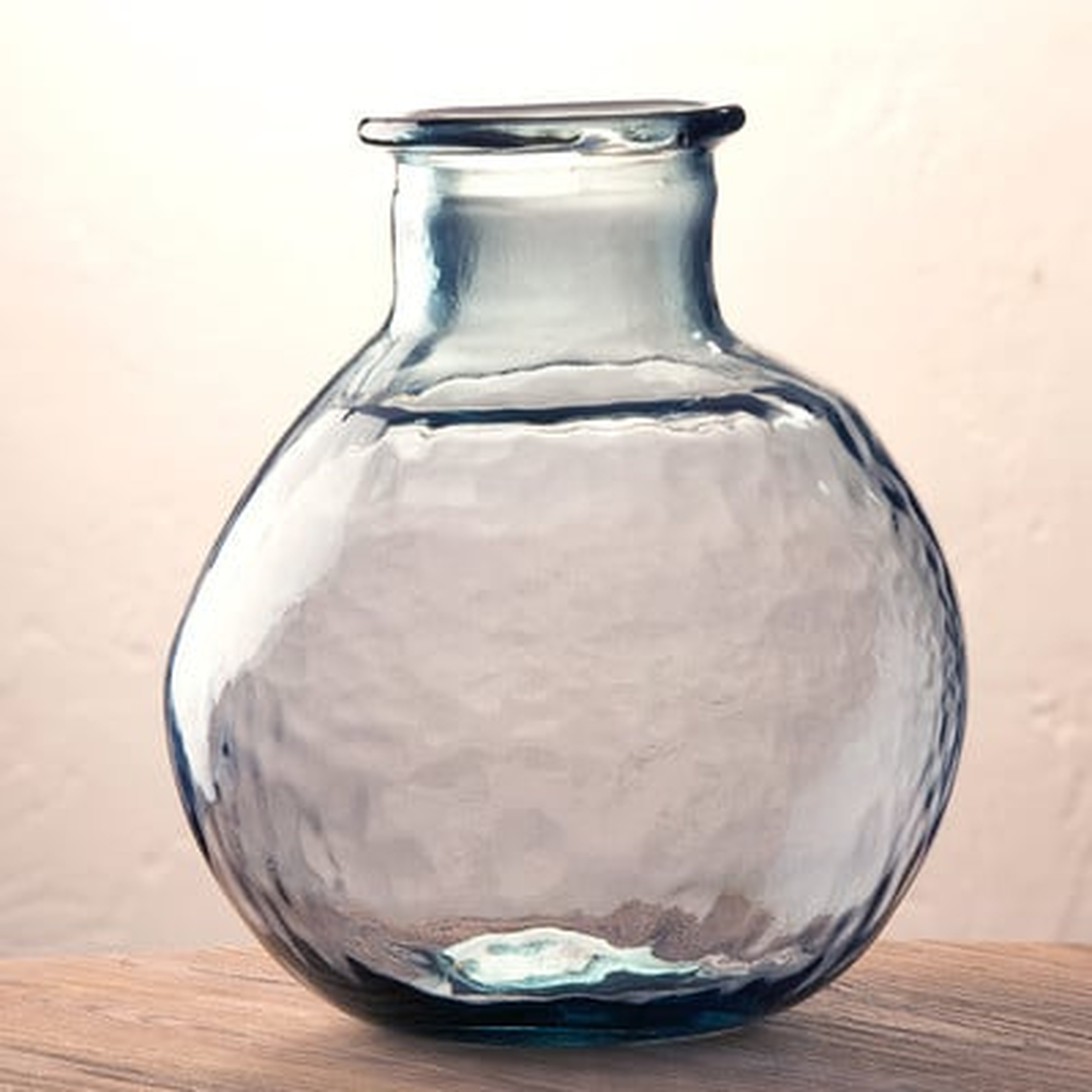 Oval Recycled Glass Balloon Vase - Wayfair