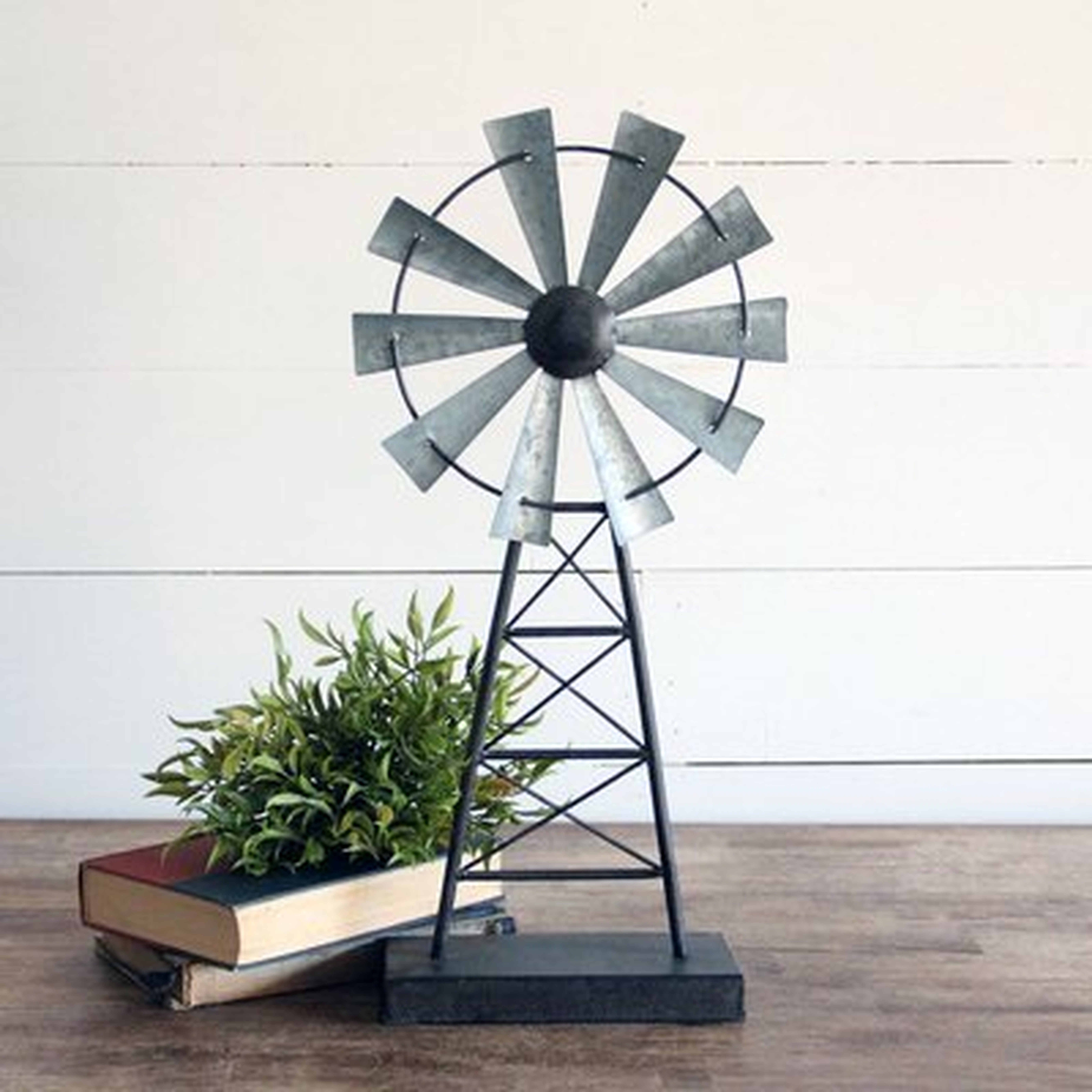 Boutwell Windmill Table Sculpture - Wayfair