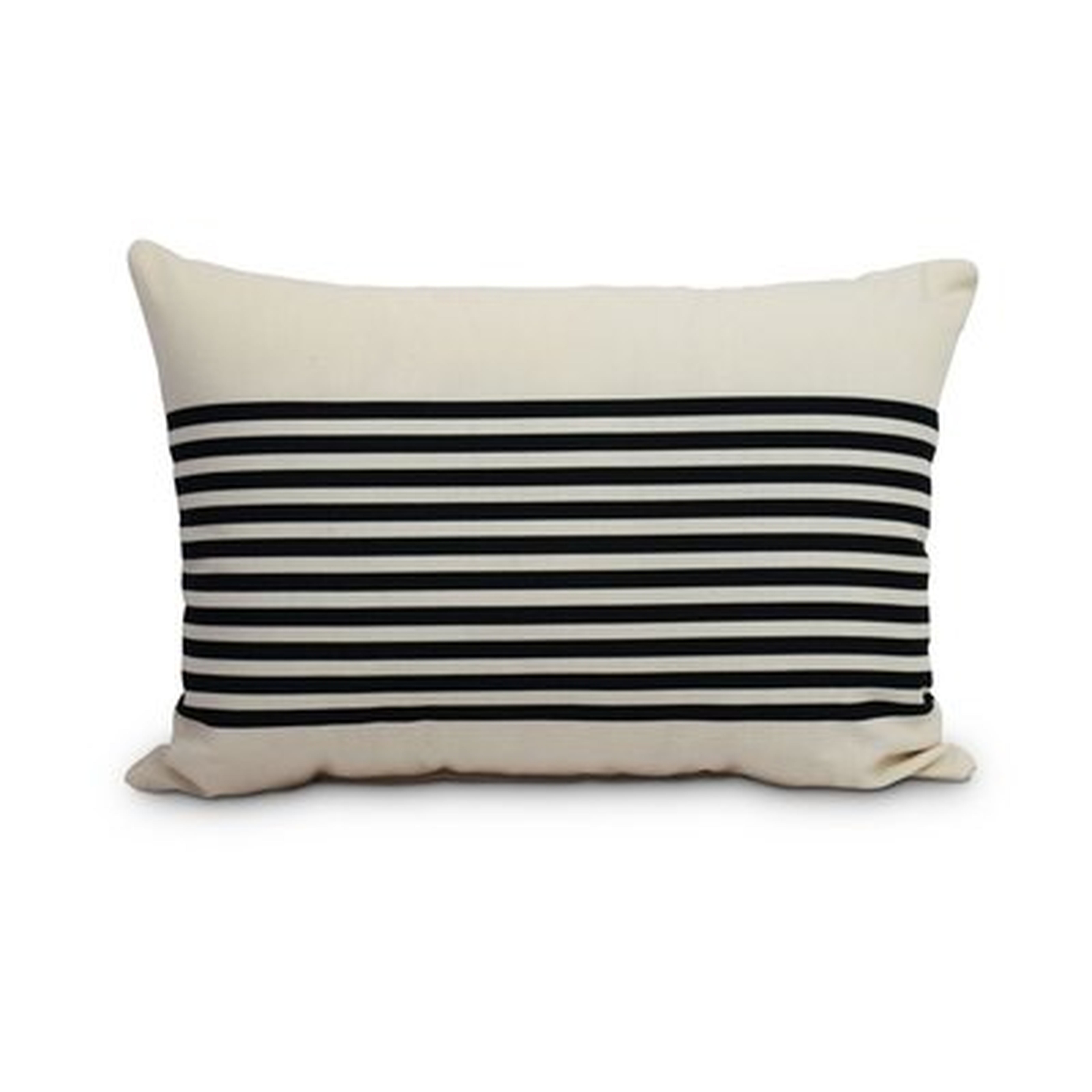 Fegan Striped Print Indoor/Outdoor Lumbar Pillow - Wayfair