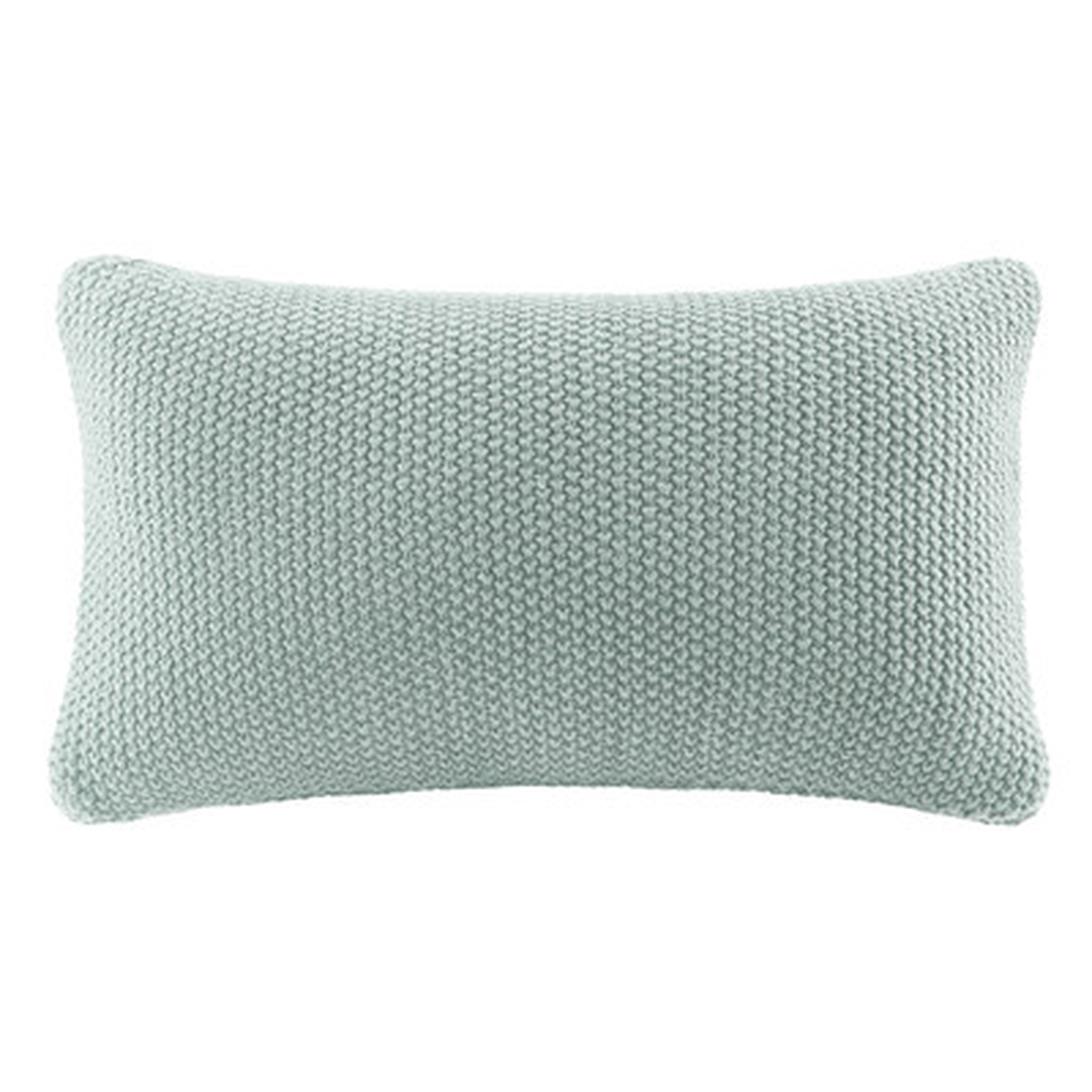 Elliott Knit Lumbar Pillow Cover - Birch Lane