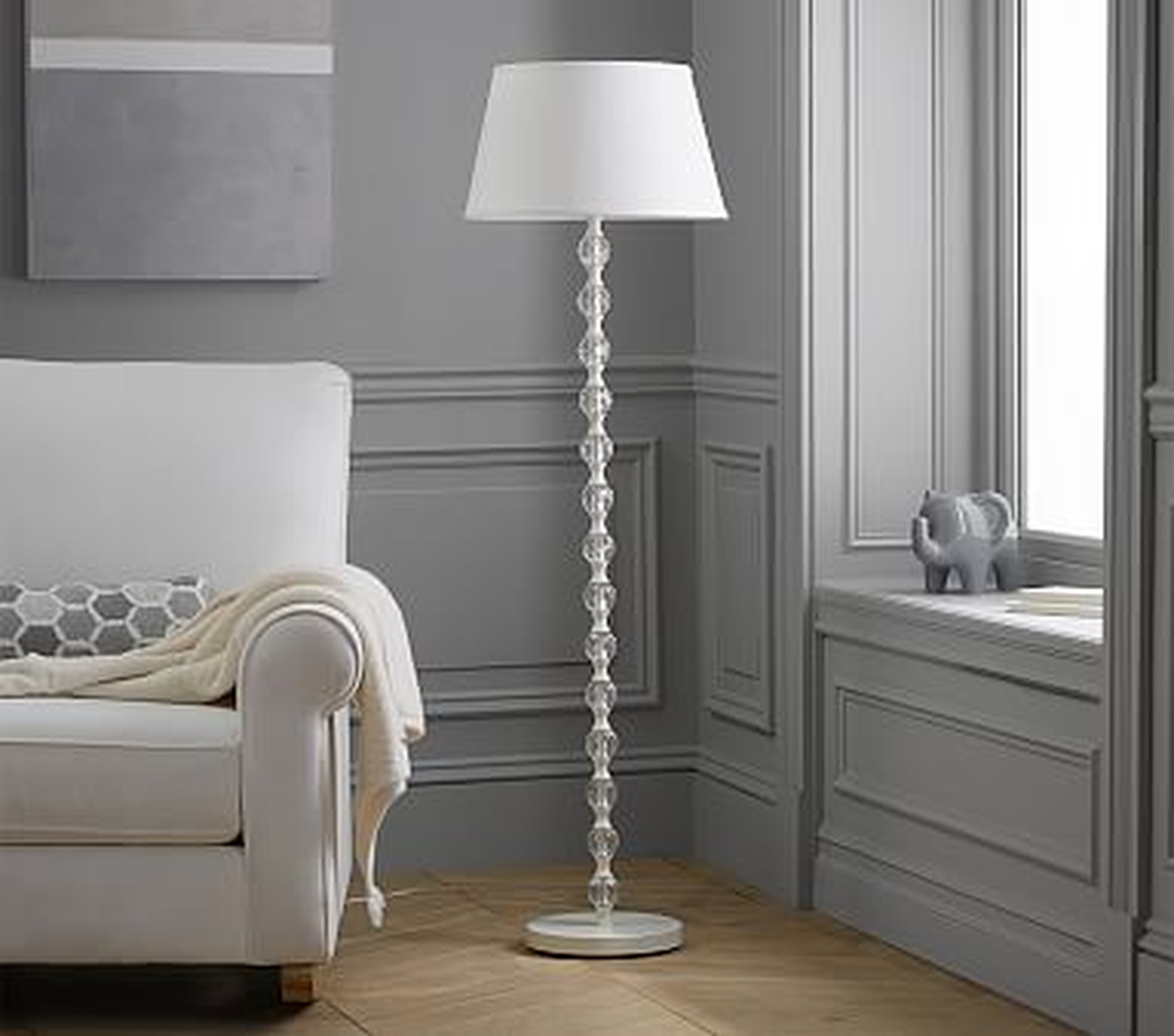 Stacked Crystal Floor Lamp - Pottery Barn Kids