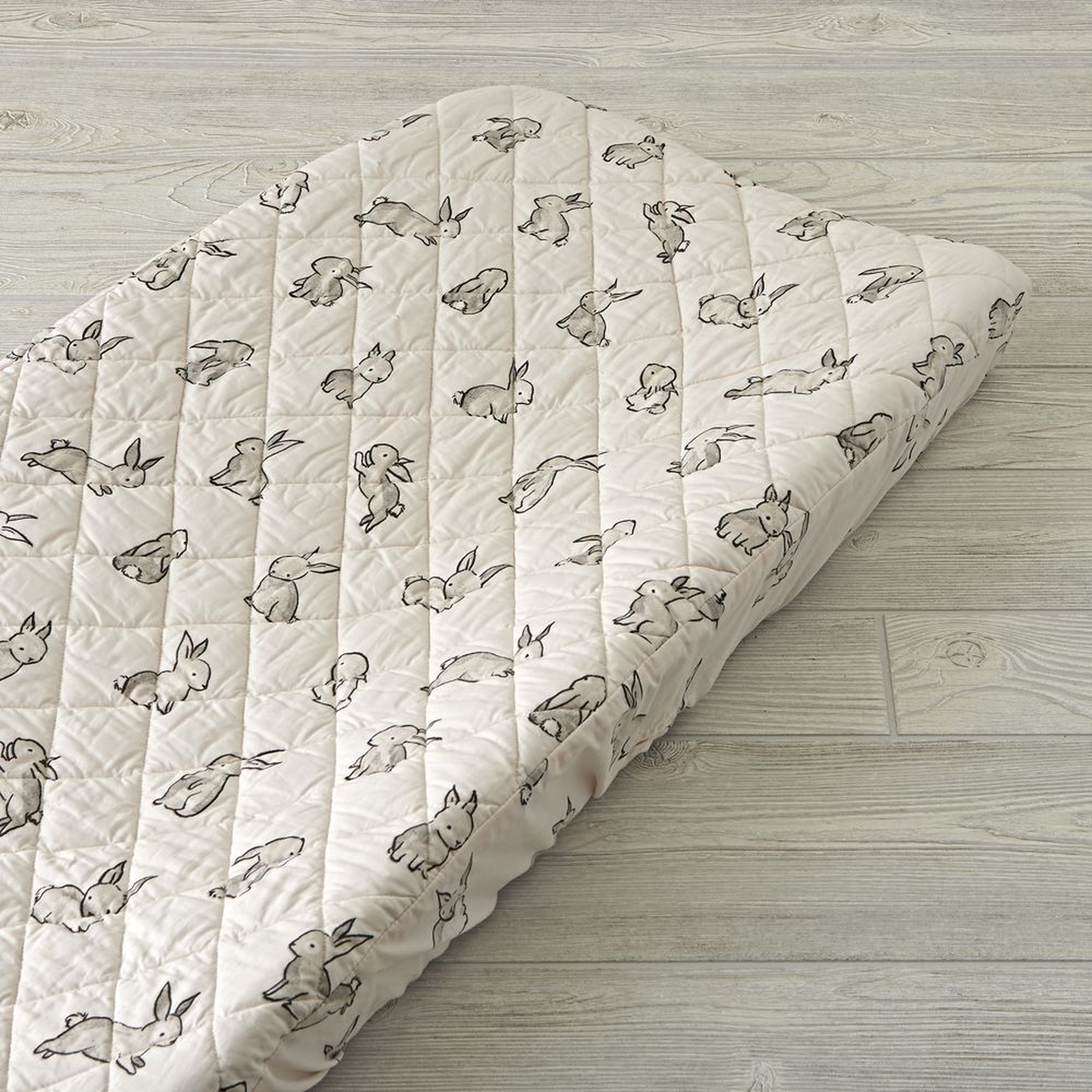Bunny Changing Pad Cover - Crate and Barrel