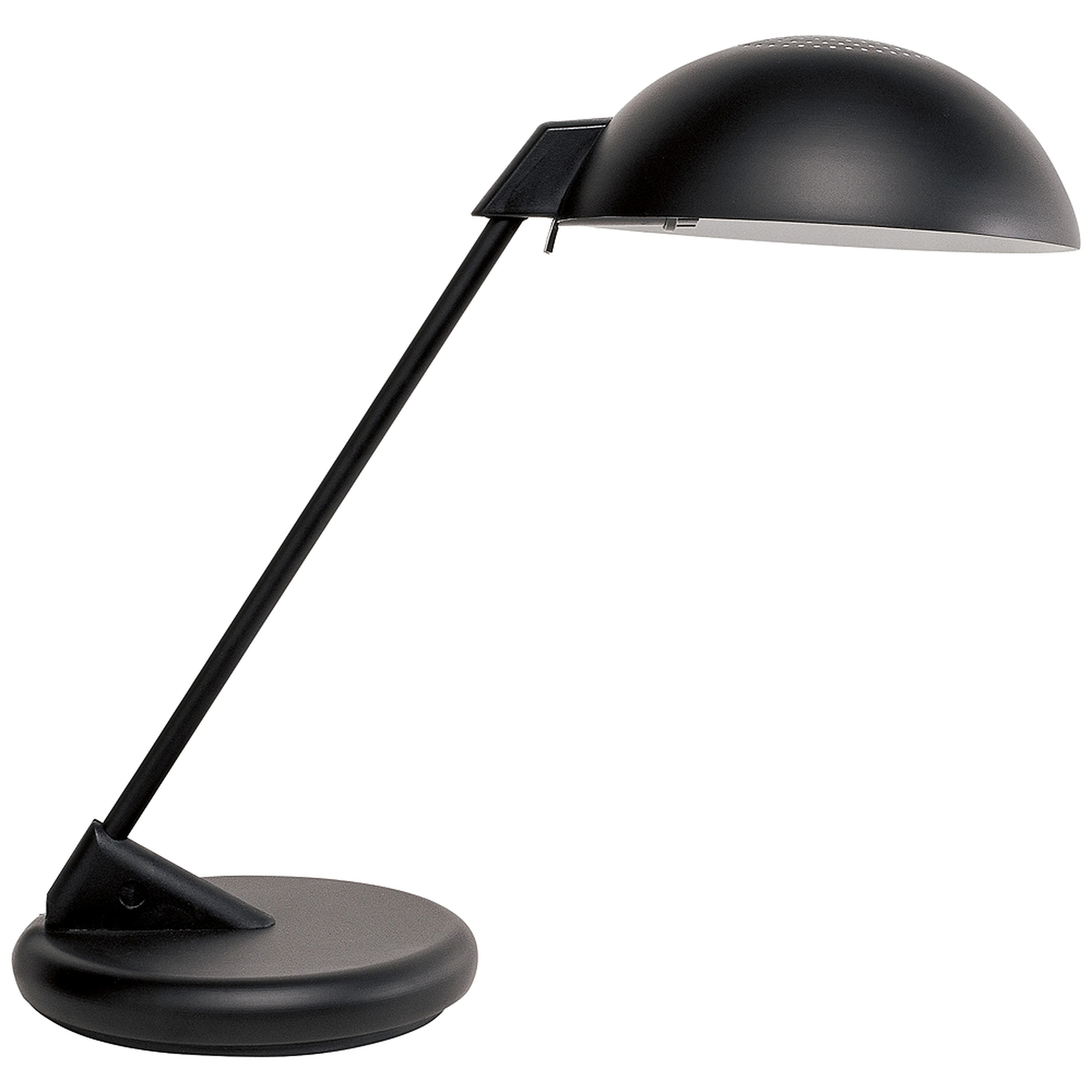 Denali Matte Black Desk Lamp - Style # 60E65 - Lamps Plus