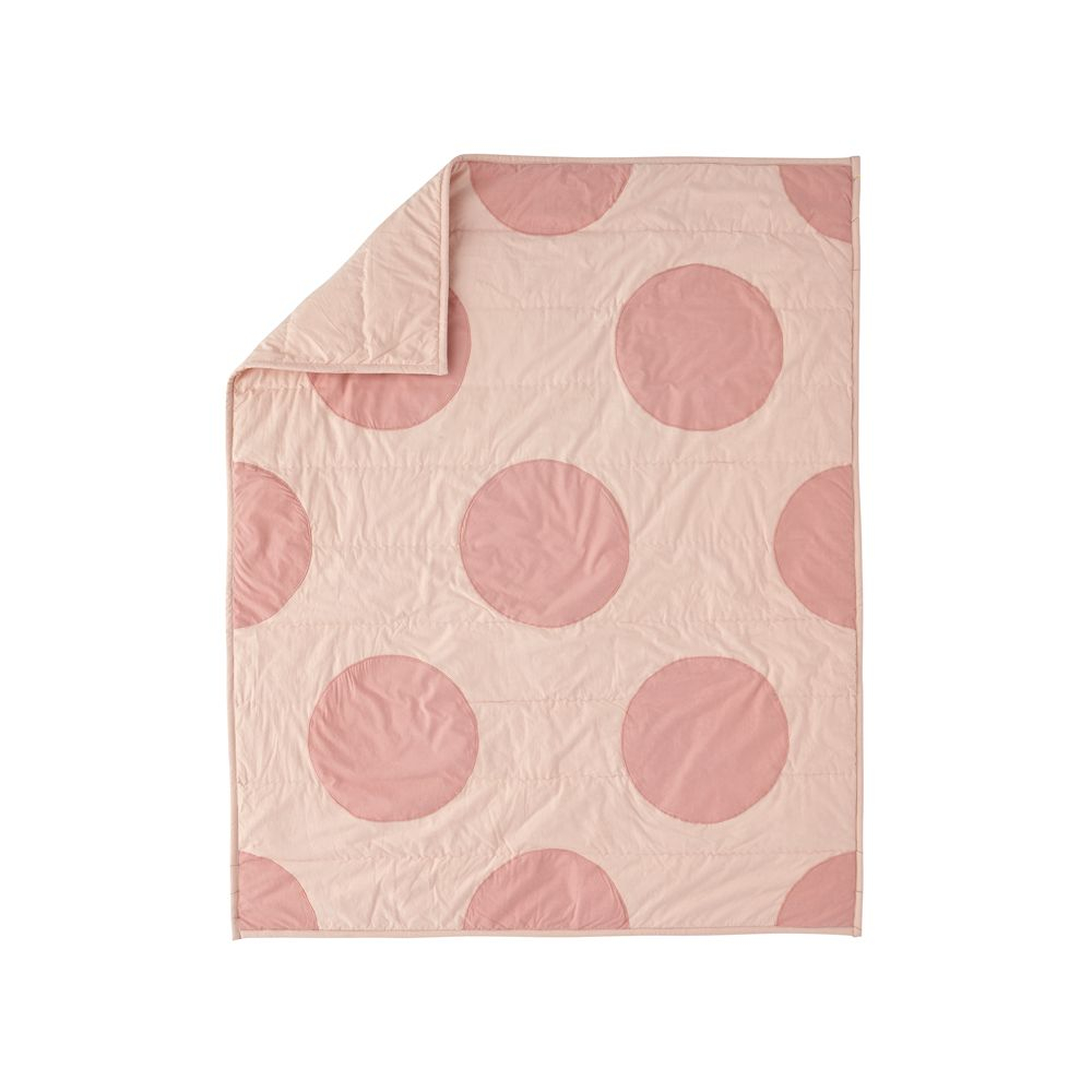 Polka Dot Baby Quilt - Crate and Barrel