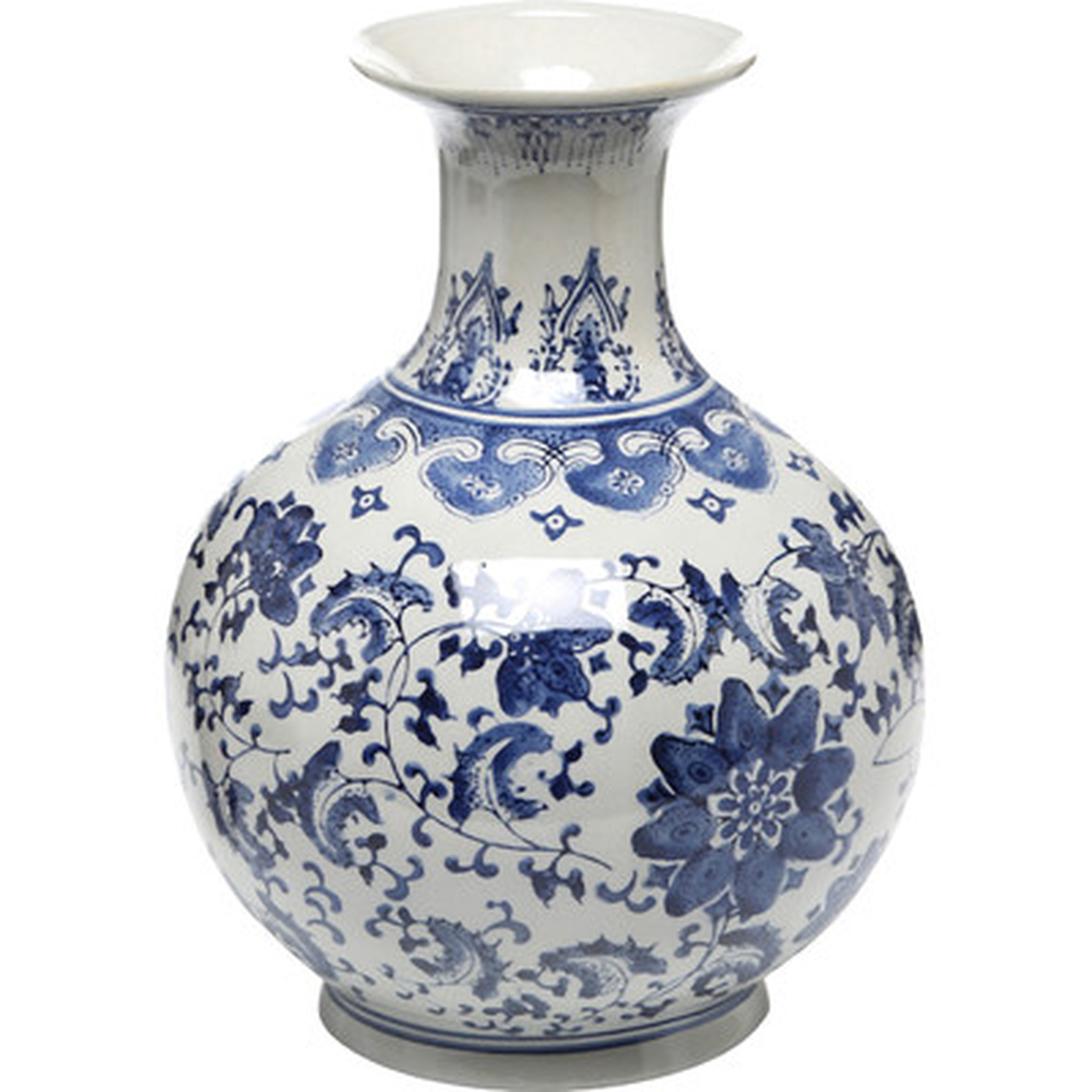 Lagrange Floral Vase - Wayfair