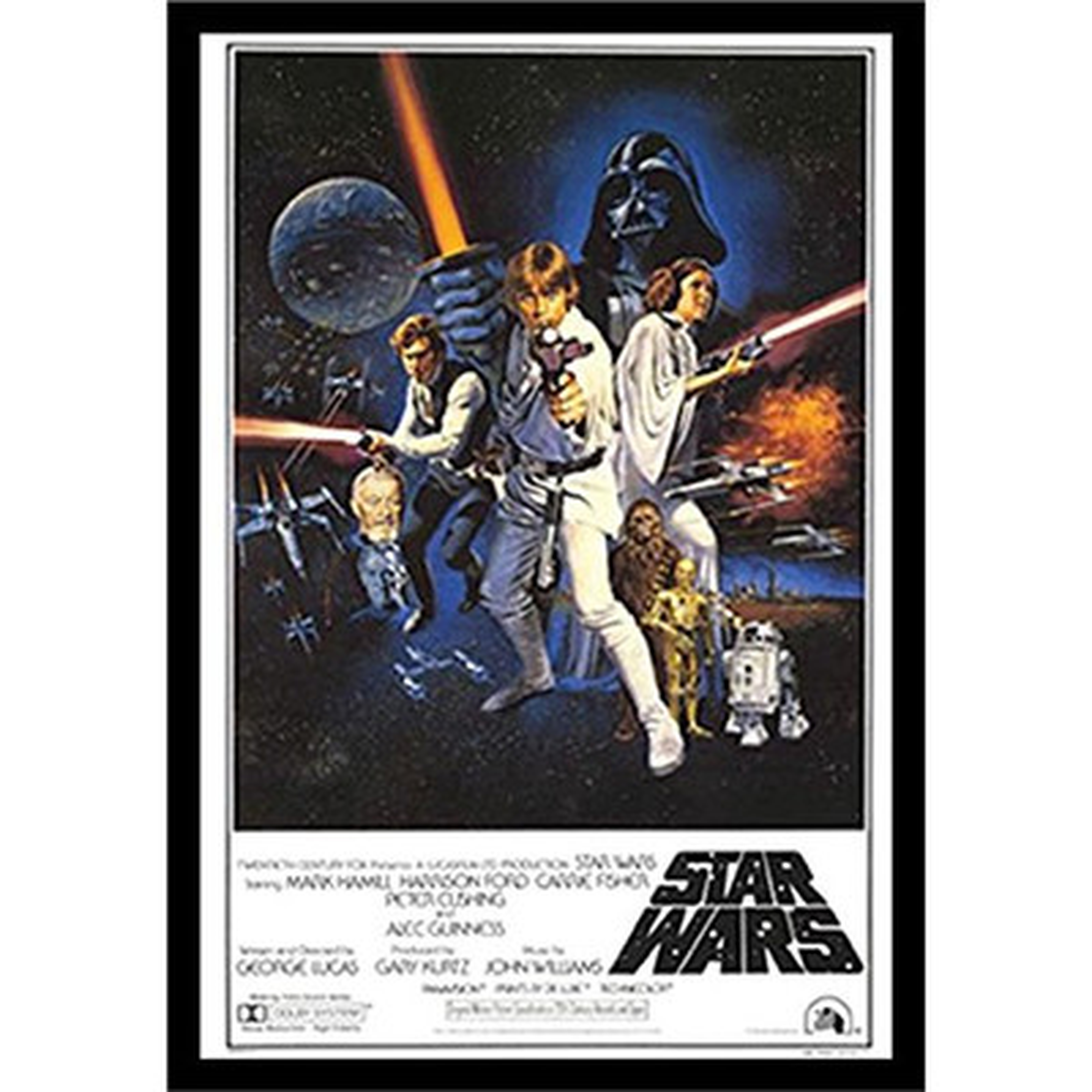 'Star Wars a New Hope 'Framed Graphic Art - Wayfair