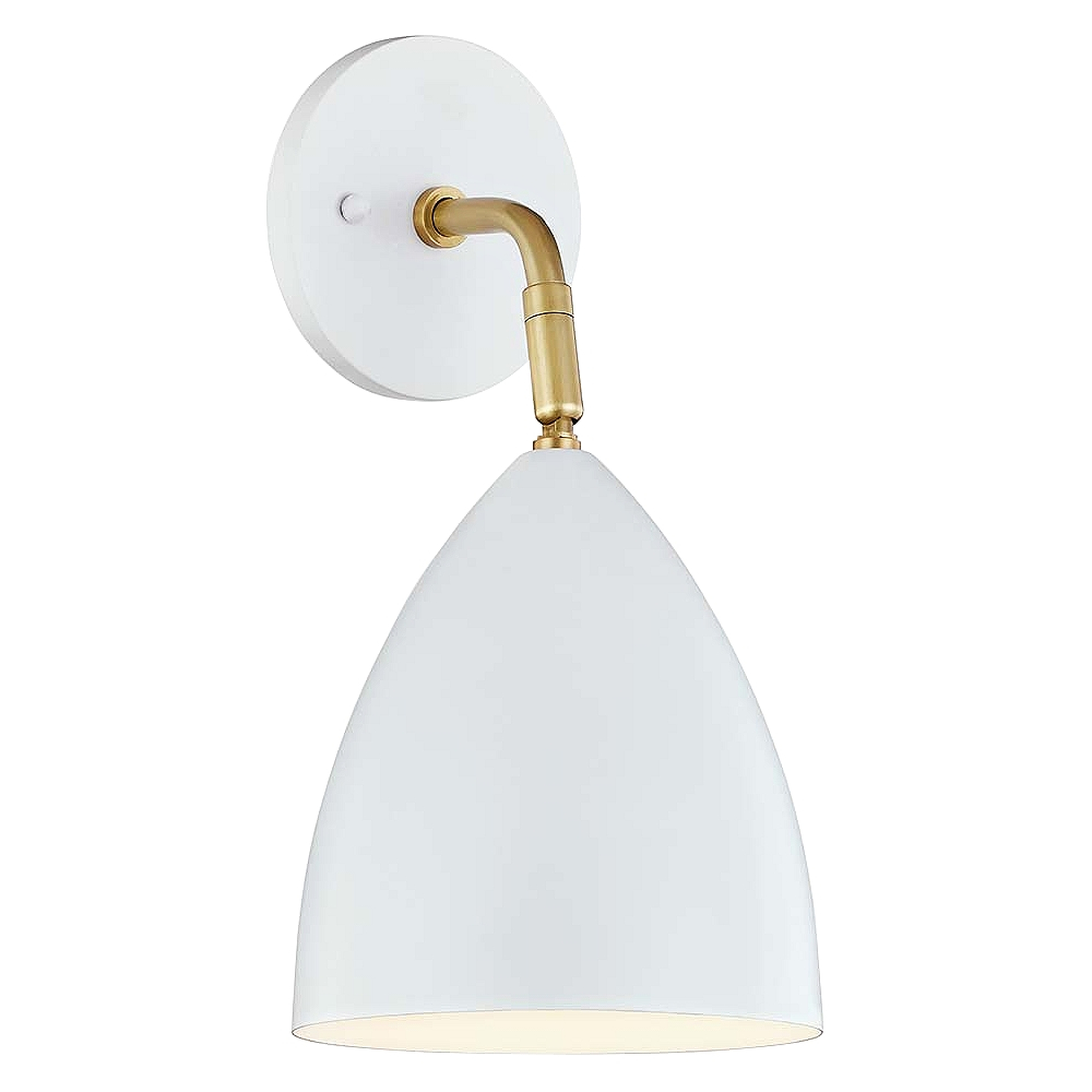 Mitzi Gia 12 1/2" High White Wall Sconce - Style # 72K94 - Lamps Plus