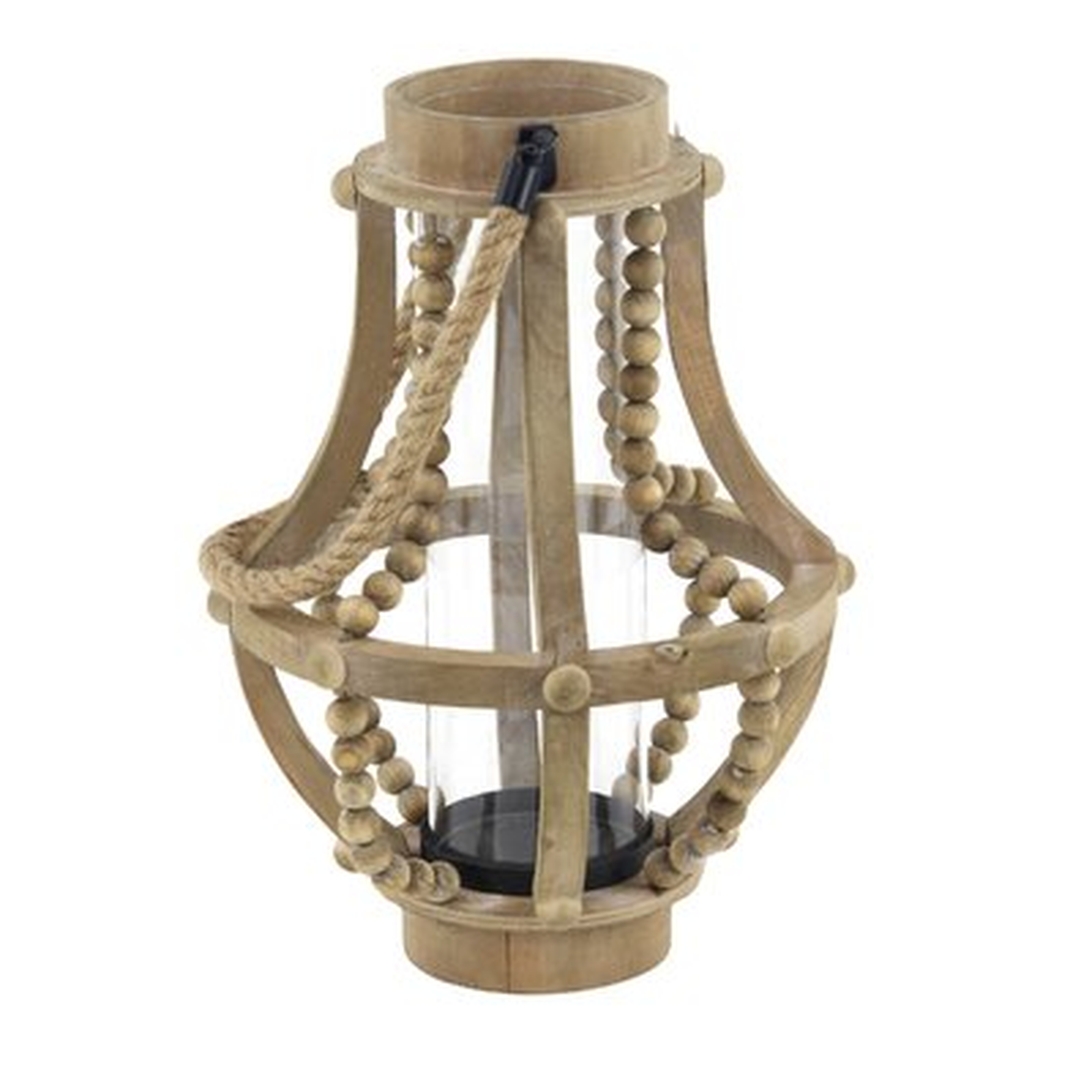 Rustic Wood Lantern - AllModern