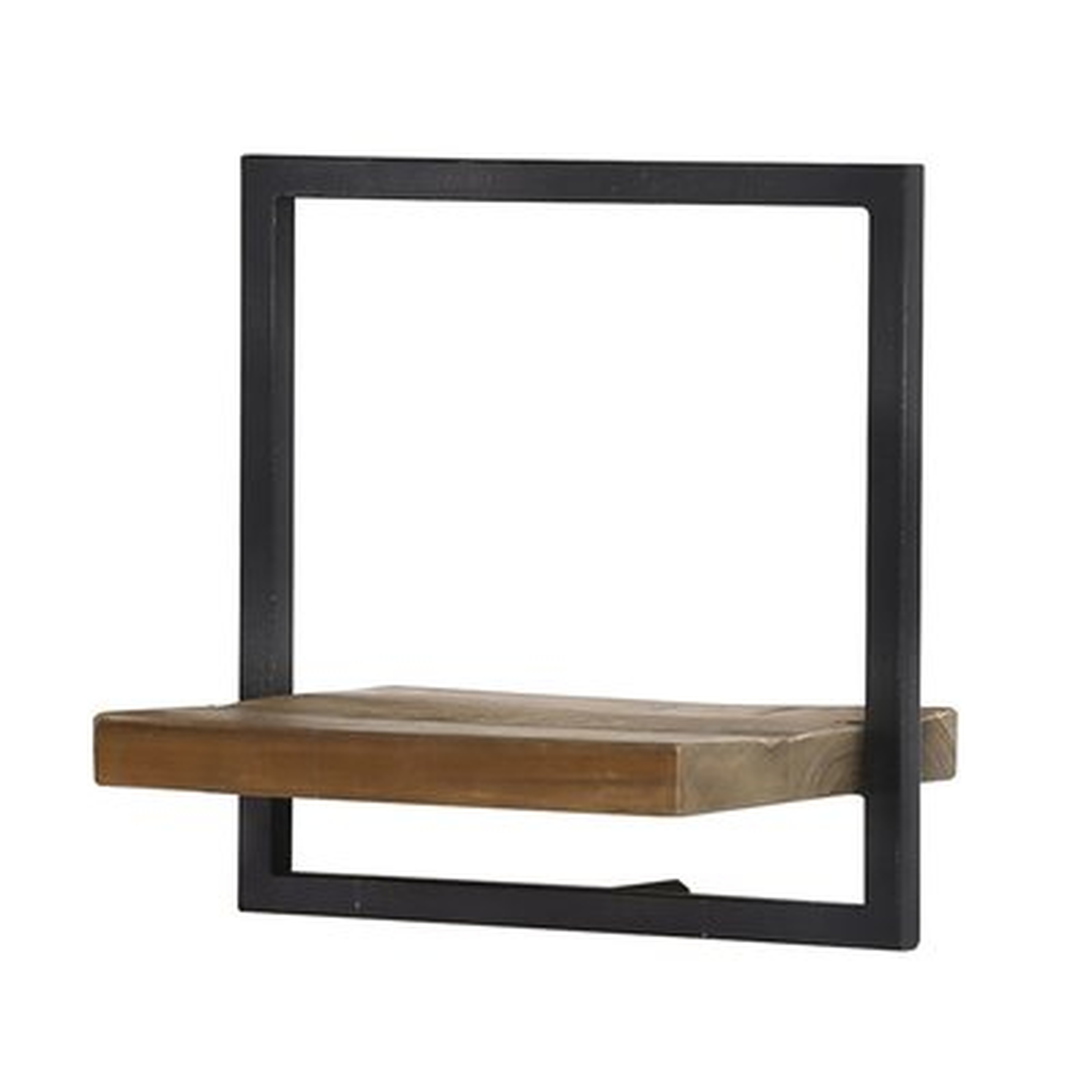 Langridge Metal Frame Wall Shelf - Wayfair
