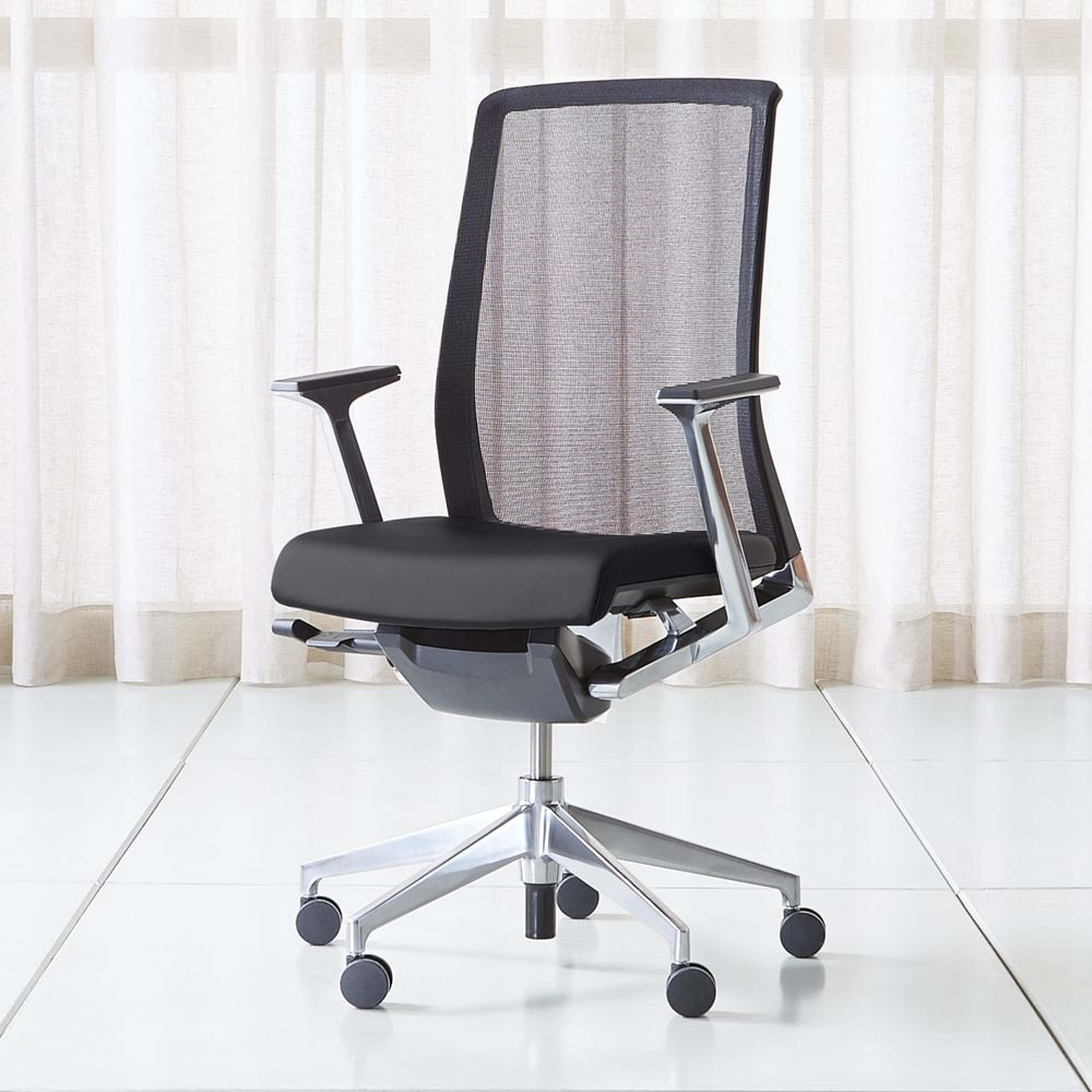 Haworth® Very® Mesh Back Desk Chair - Crate and Barrel