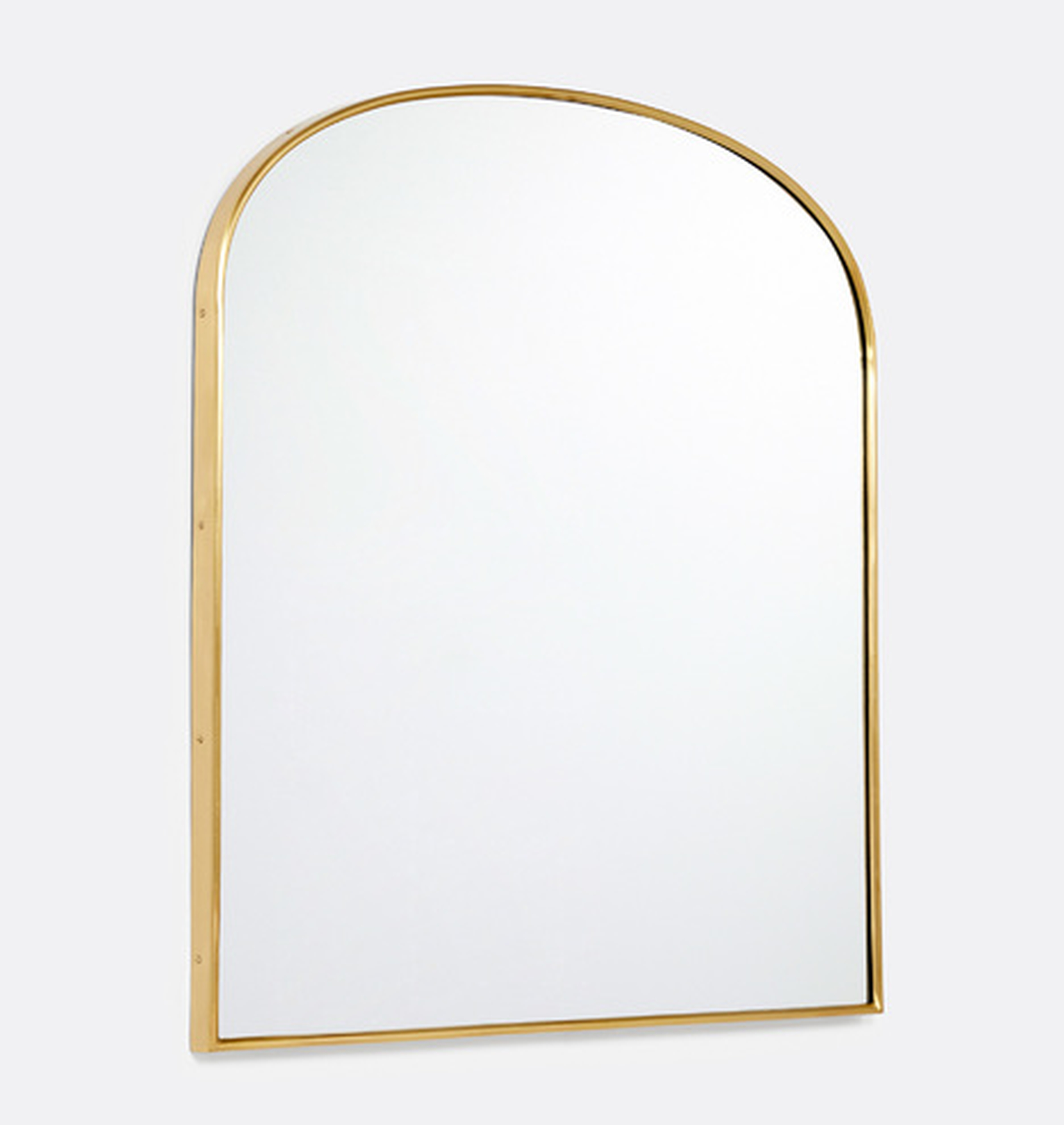 Arched Mantle Metal Framed Mirror - Rejuvenation