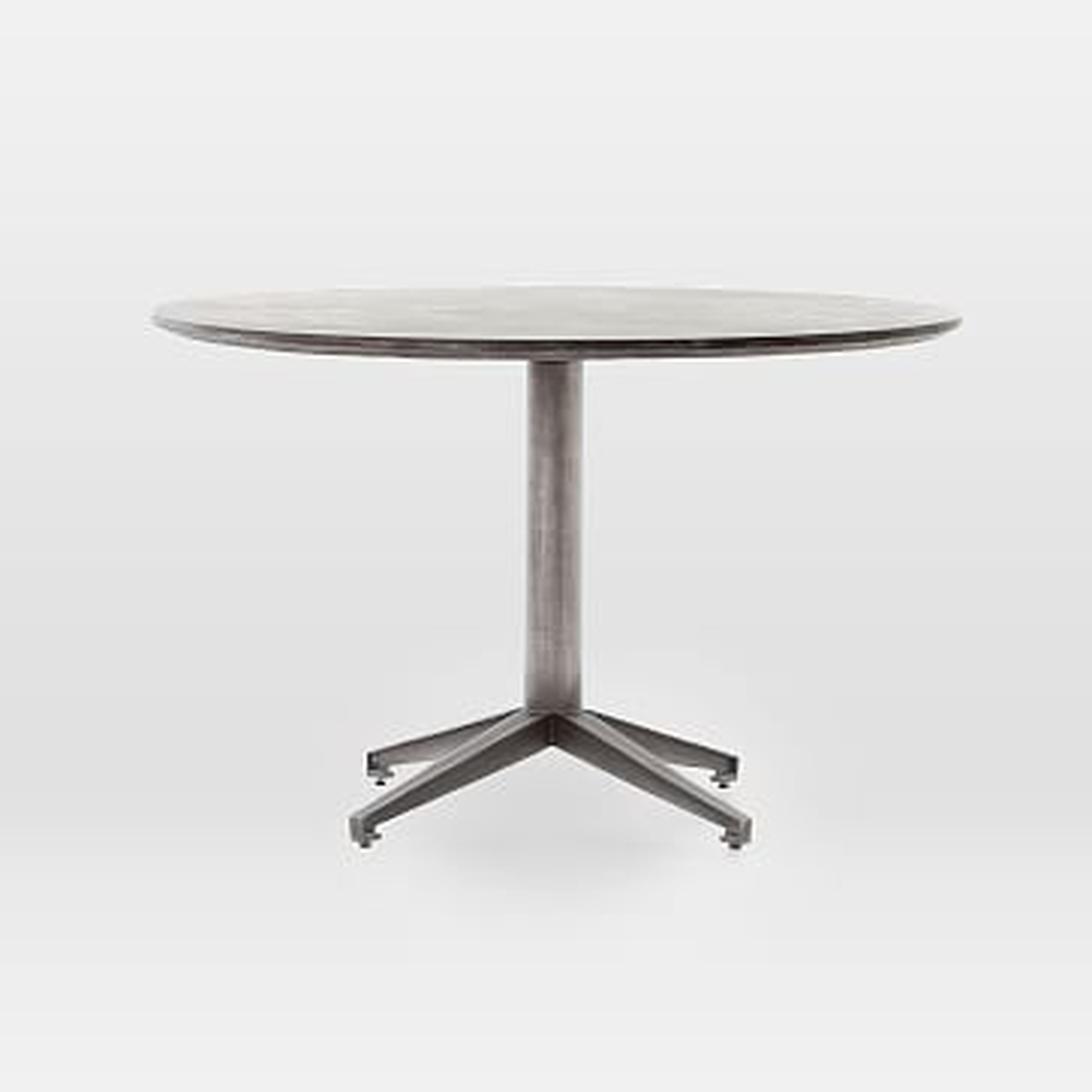 Concrete-Topped Round Dining Table - West Elm