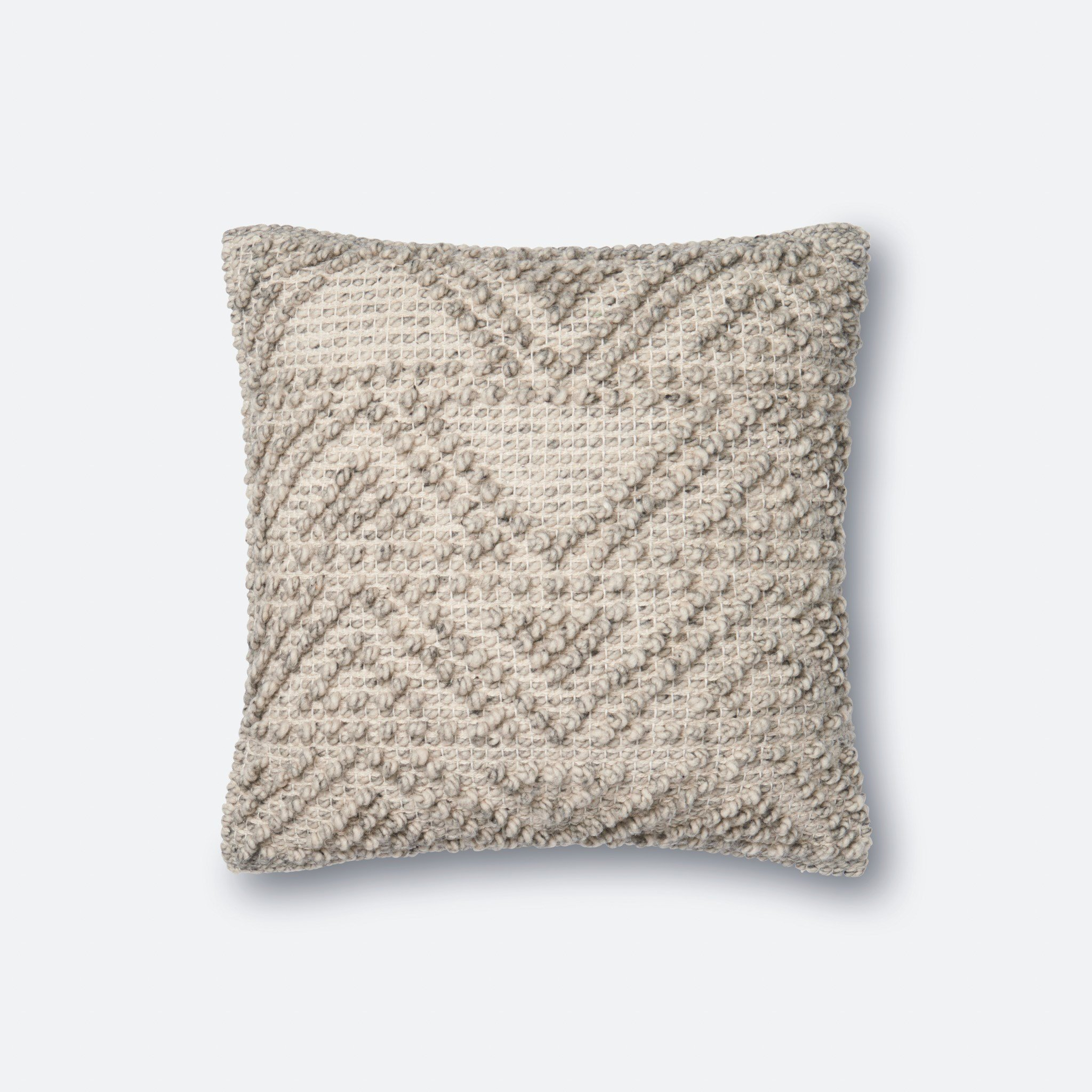 PILLOWS - GREY 18x18 cover - Loloi Rugs