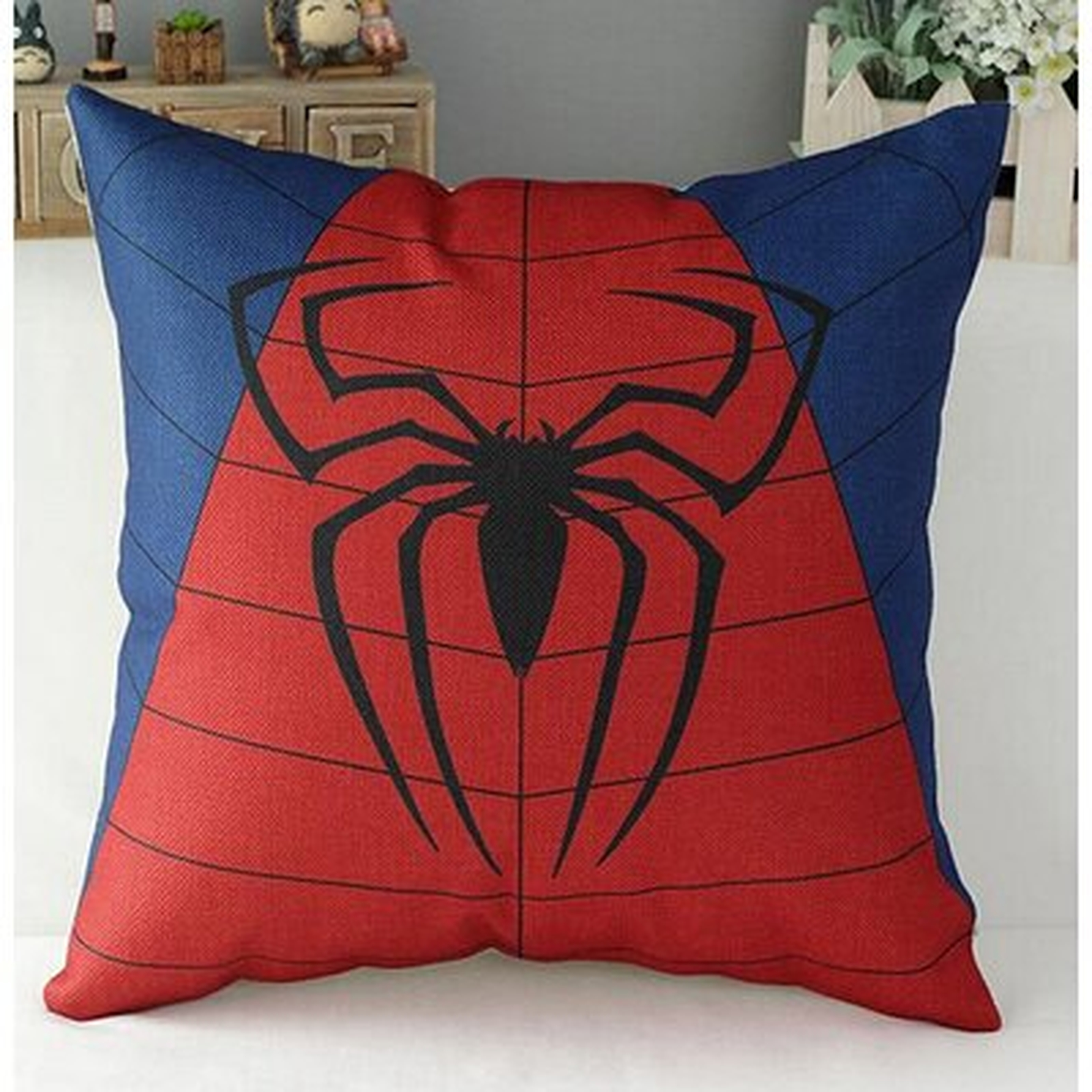 SuperHeroes Spiderman Cotton Throw Pillow - Wayfair