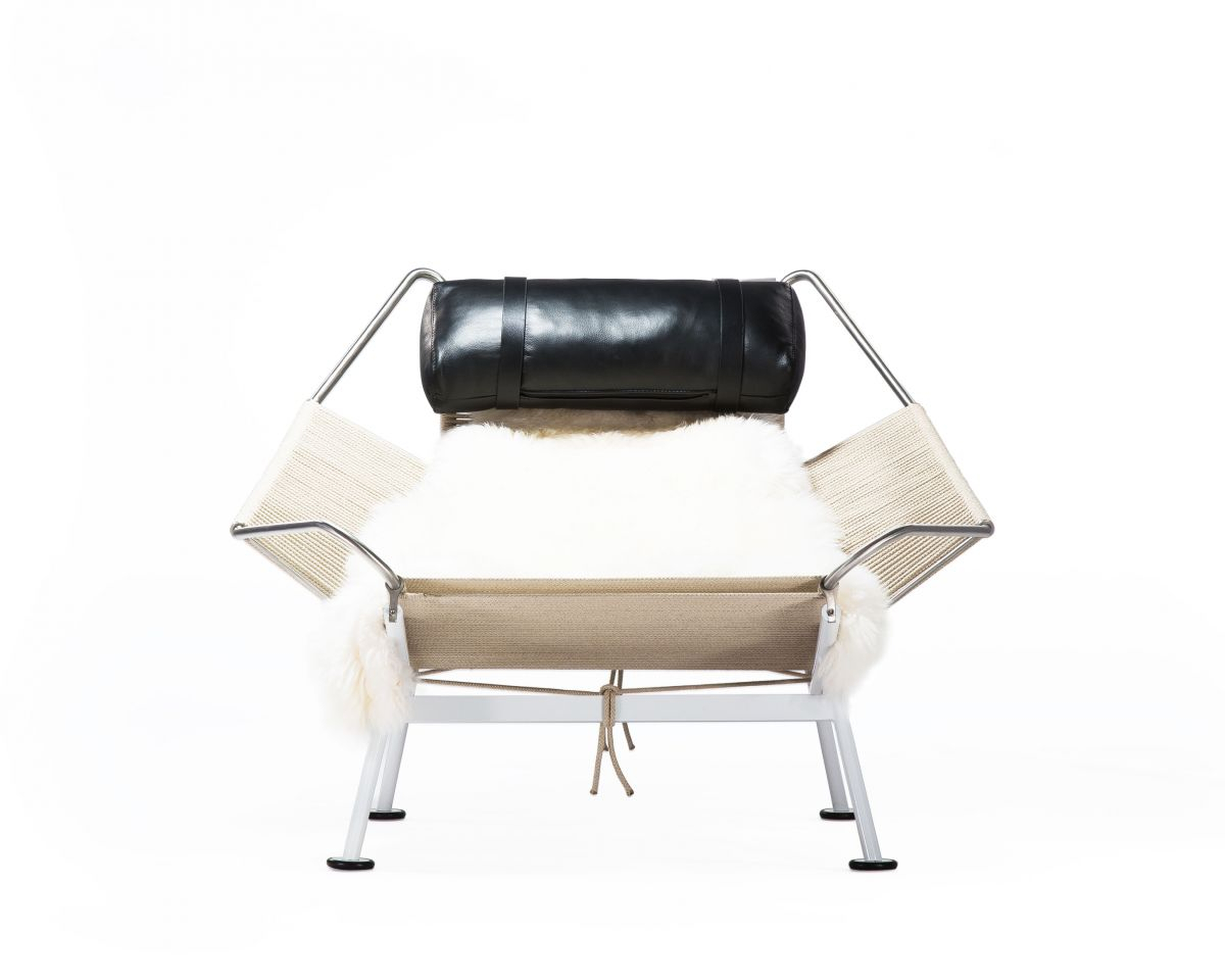 Flag Halyard Chair - Siena White White - Rove Concepts