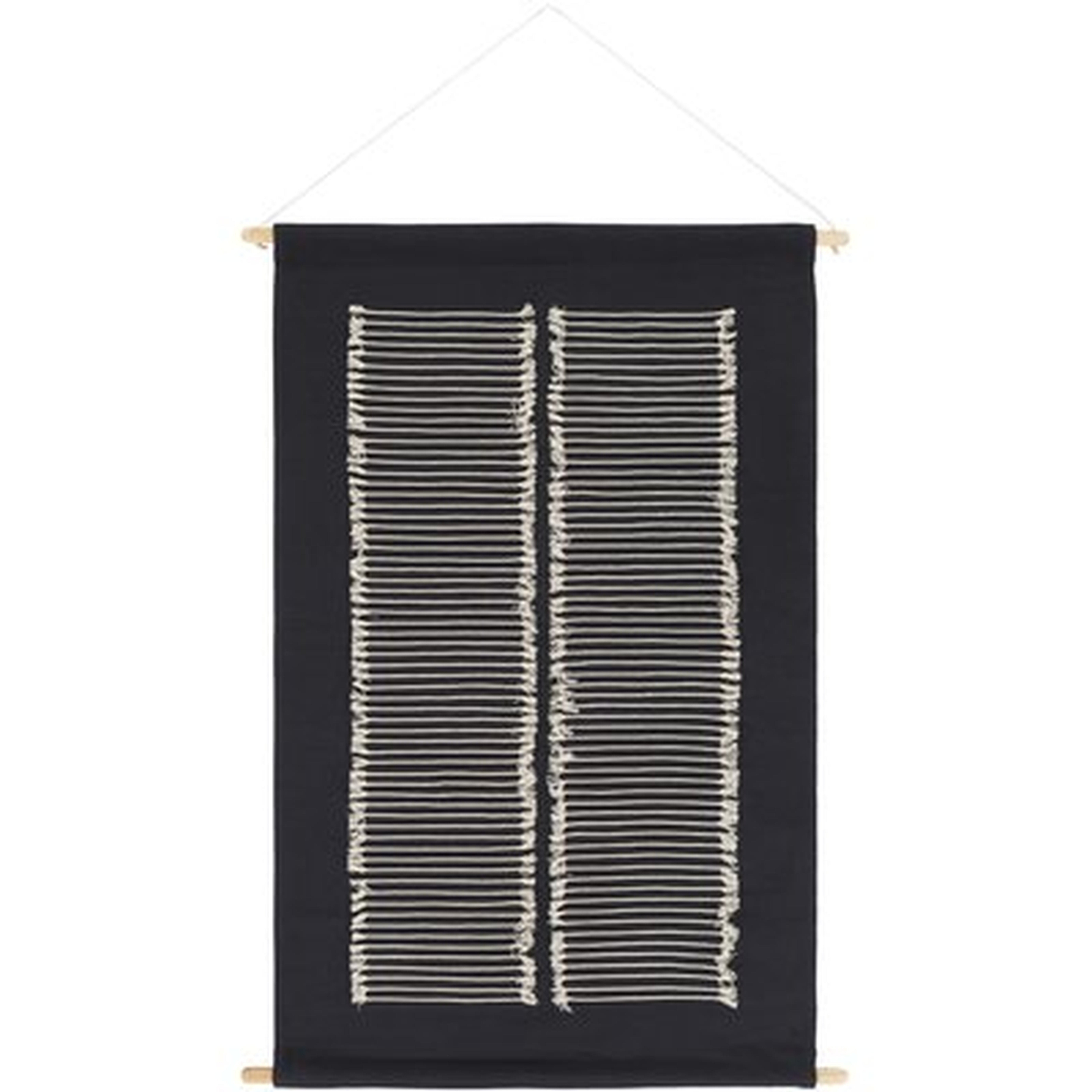 Cotton Wall Hanging with Rod Included - AllModern