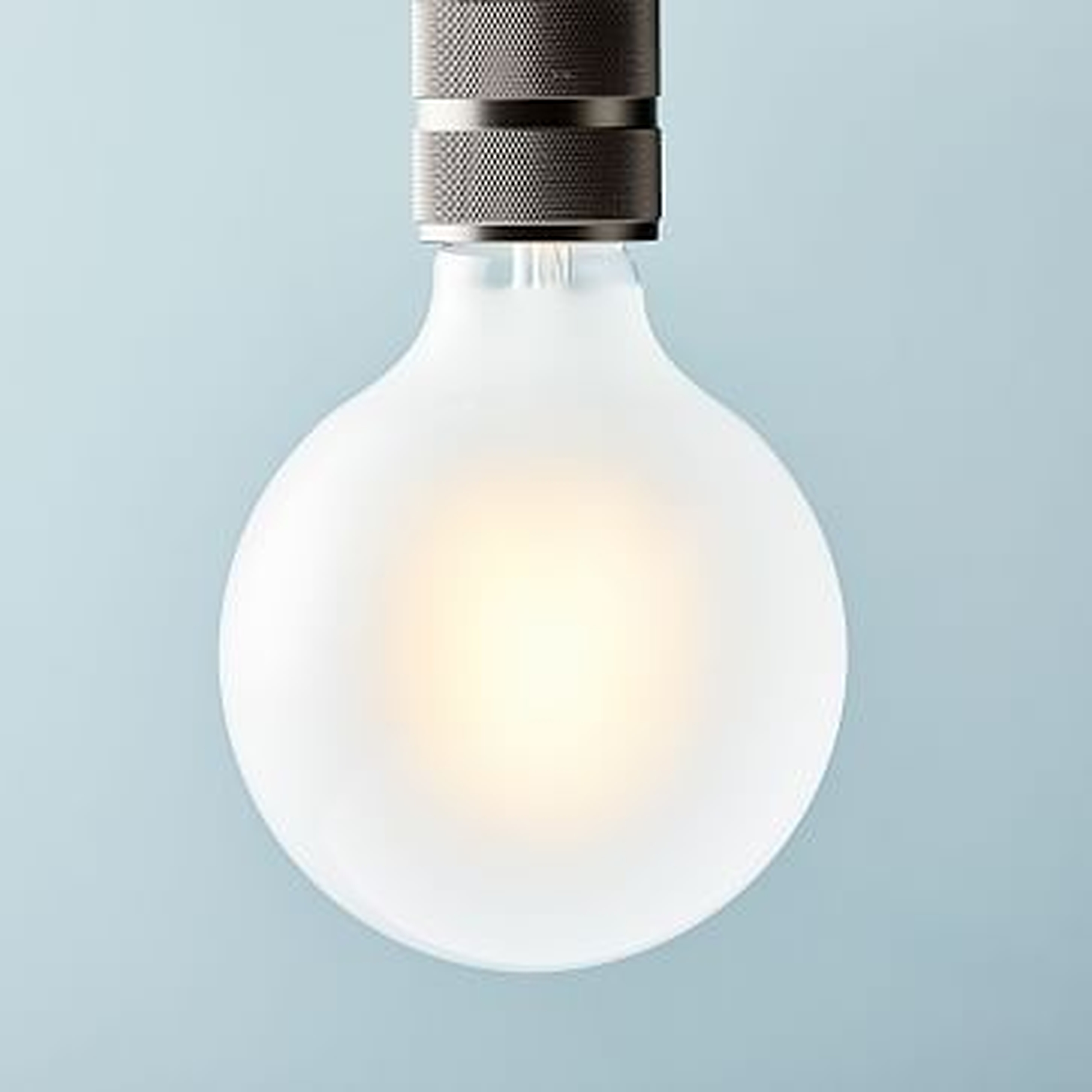 LED Light Bulb, Frosted Large Globe - West Elm