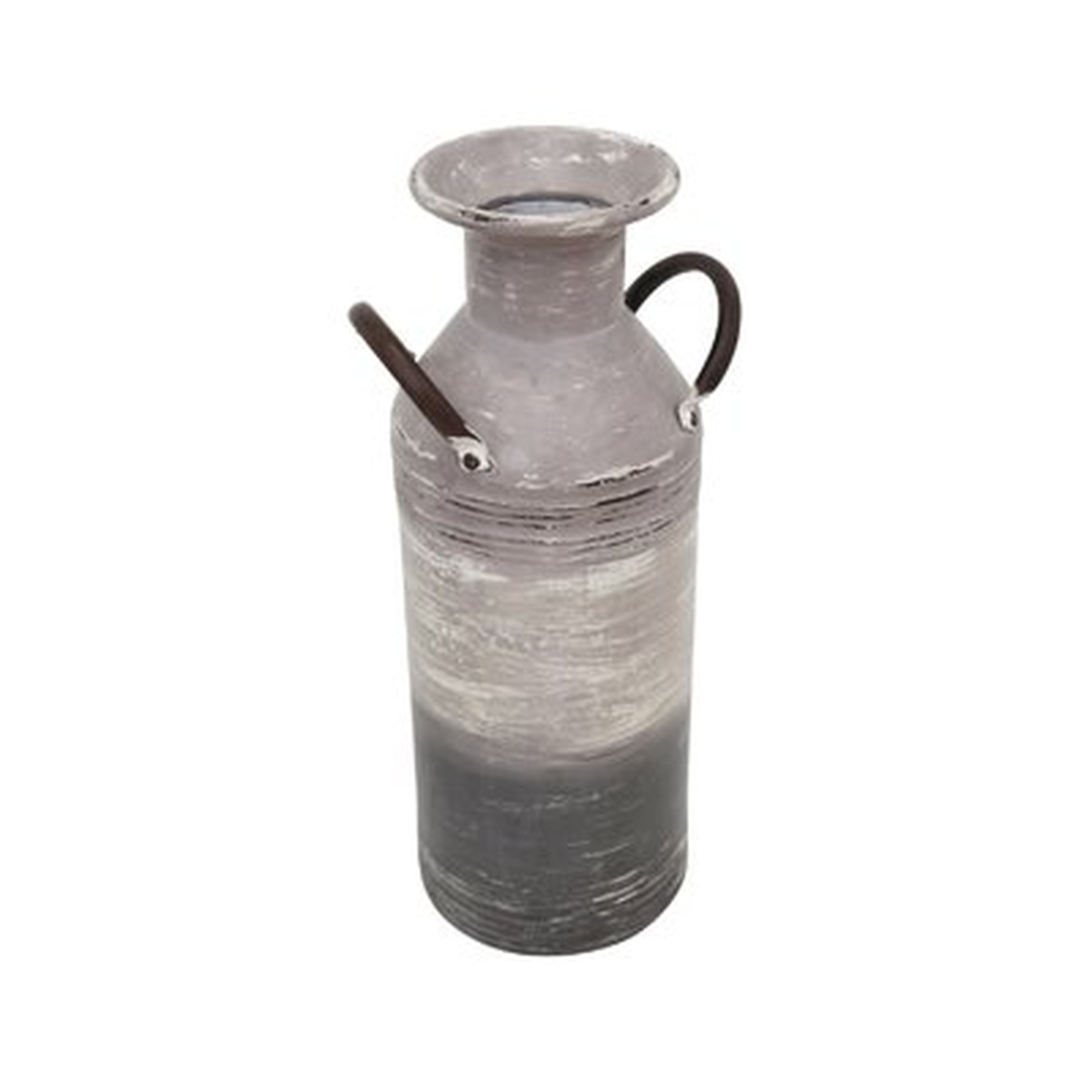 Loughman Metal Milk Can Table Vase - Wayfair