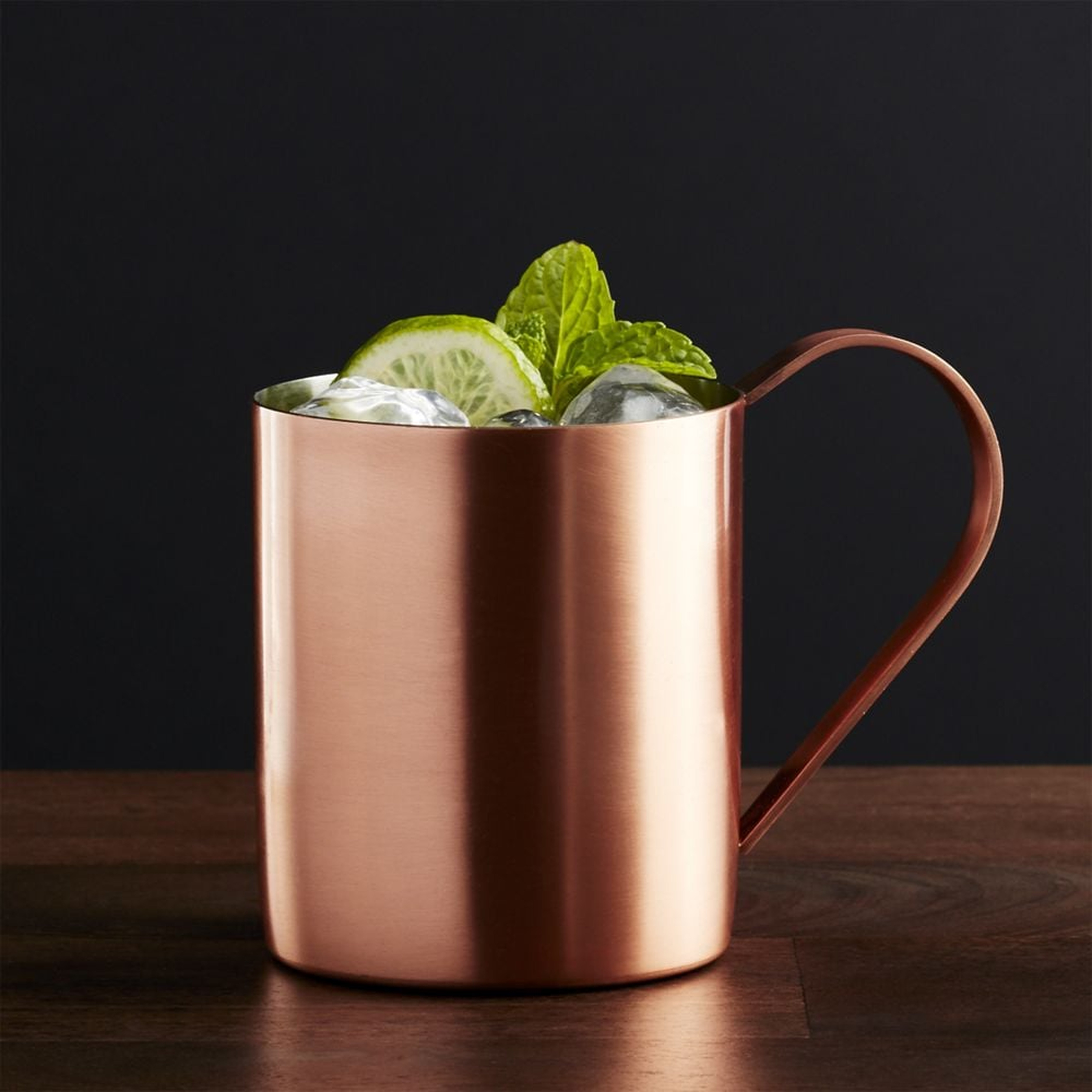 Moscow Mule 16-Oz. Mug in Copper - Crate and Barrel