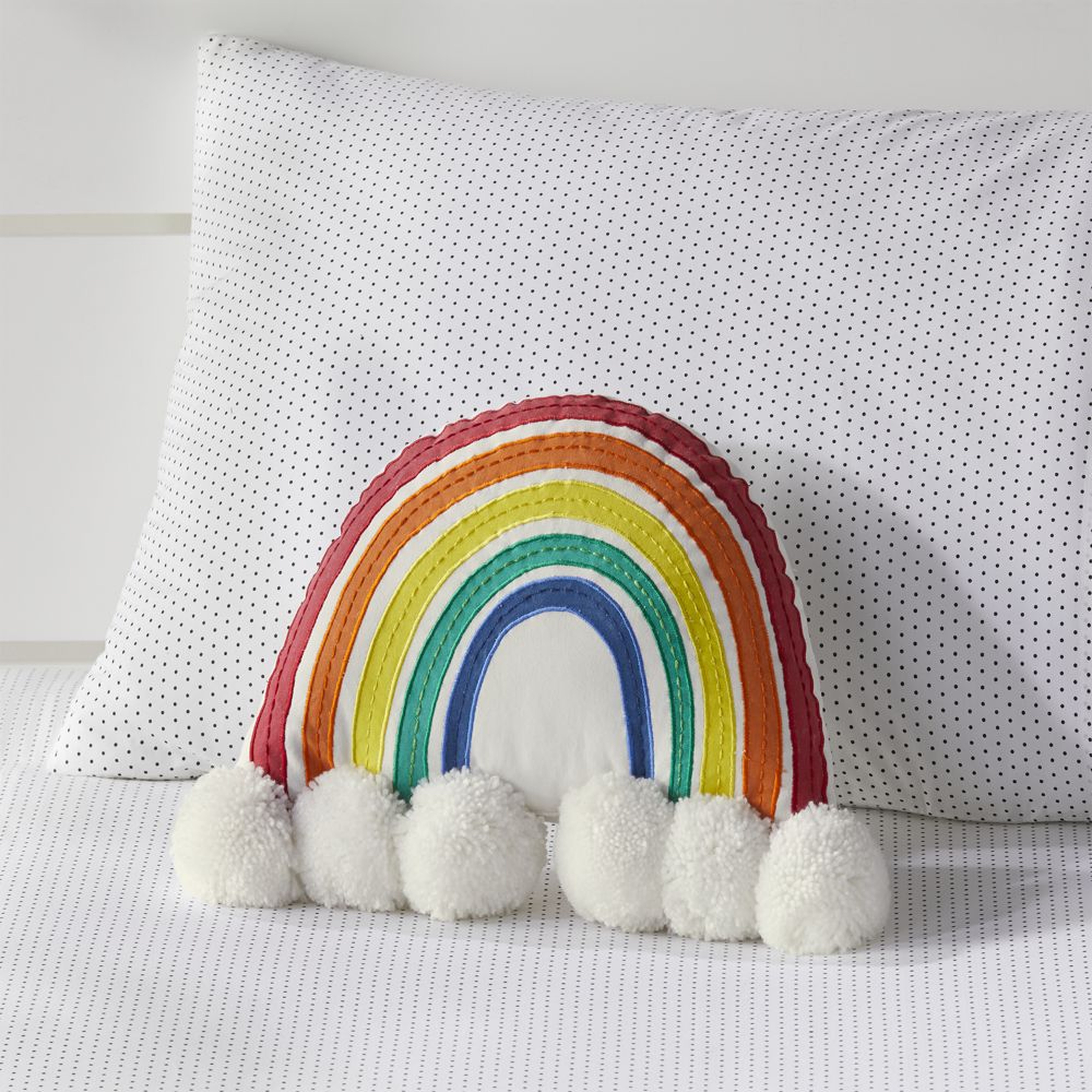 Rainbow Throw Pillow - Crate and Barrel