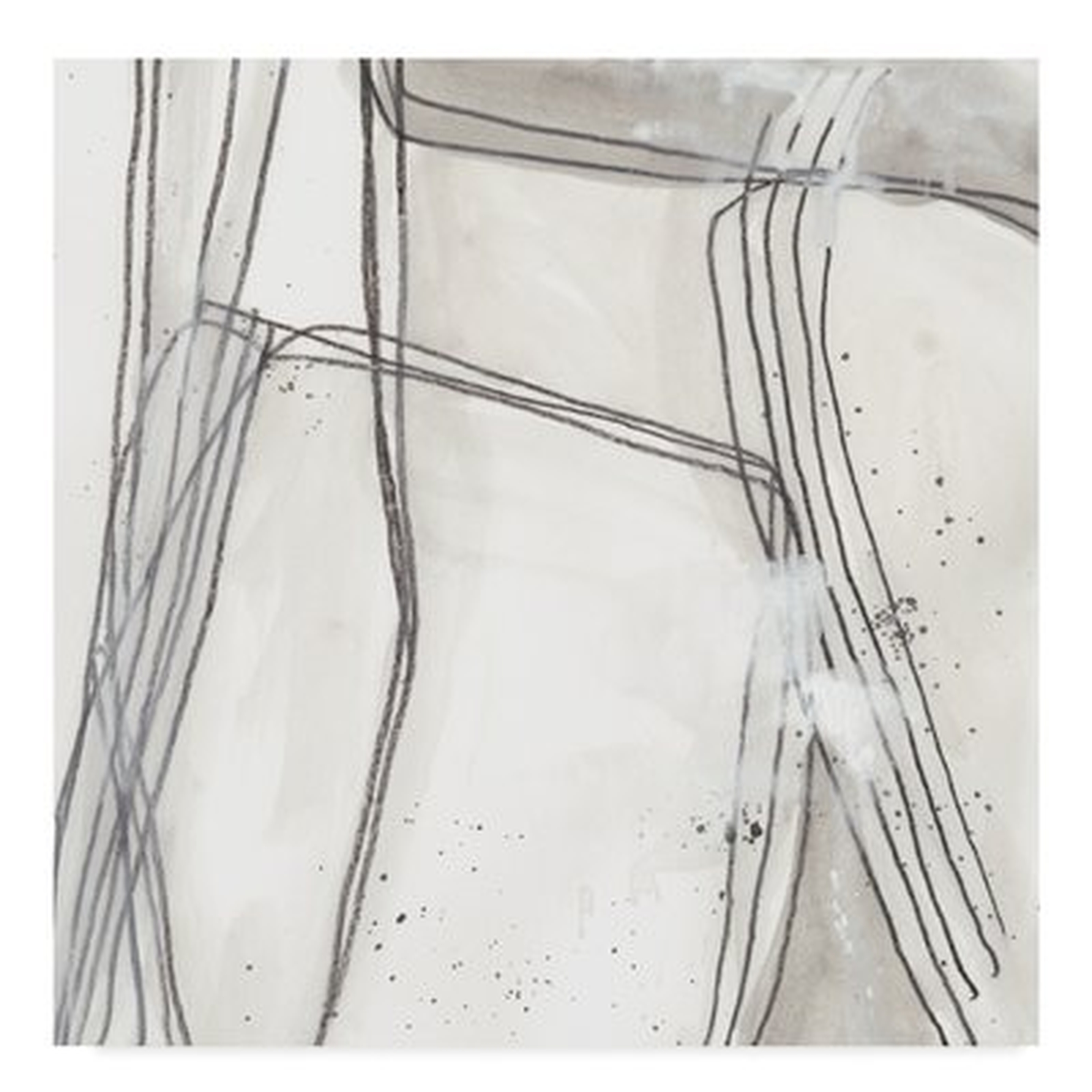 'Abstract Logic II' Acrylic Painting Print on Wrapped Canvas - Wayfair