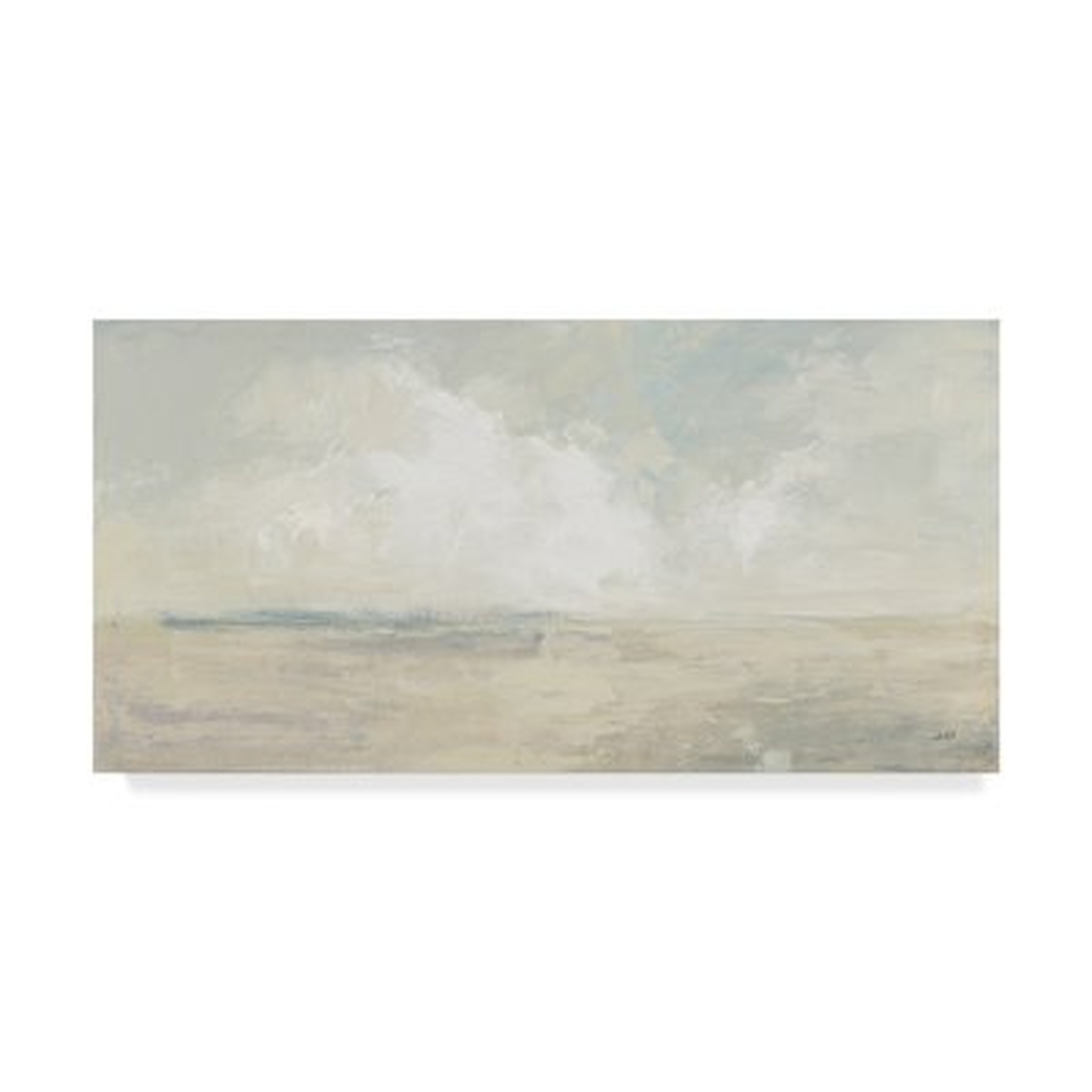 'Sky and Sand' Acrylic Painting Print on Wrapped Canvas - Wayfair