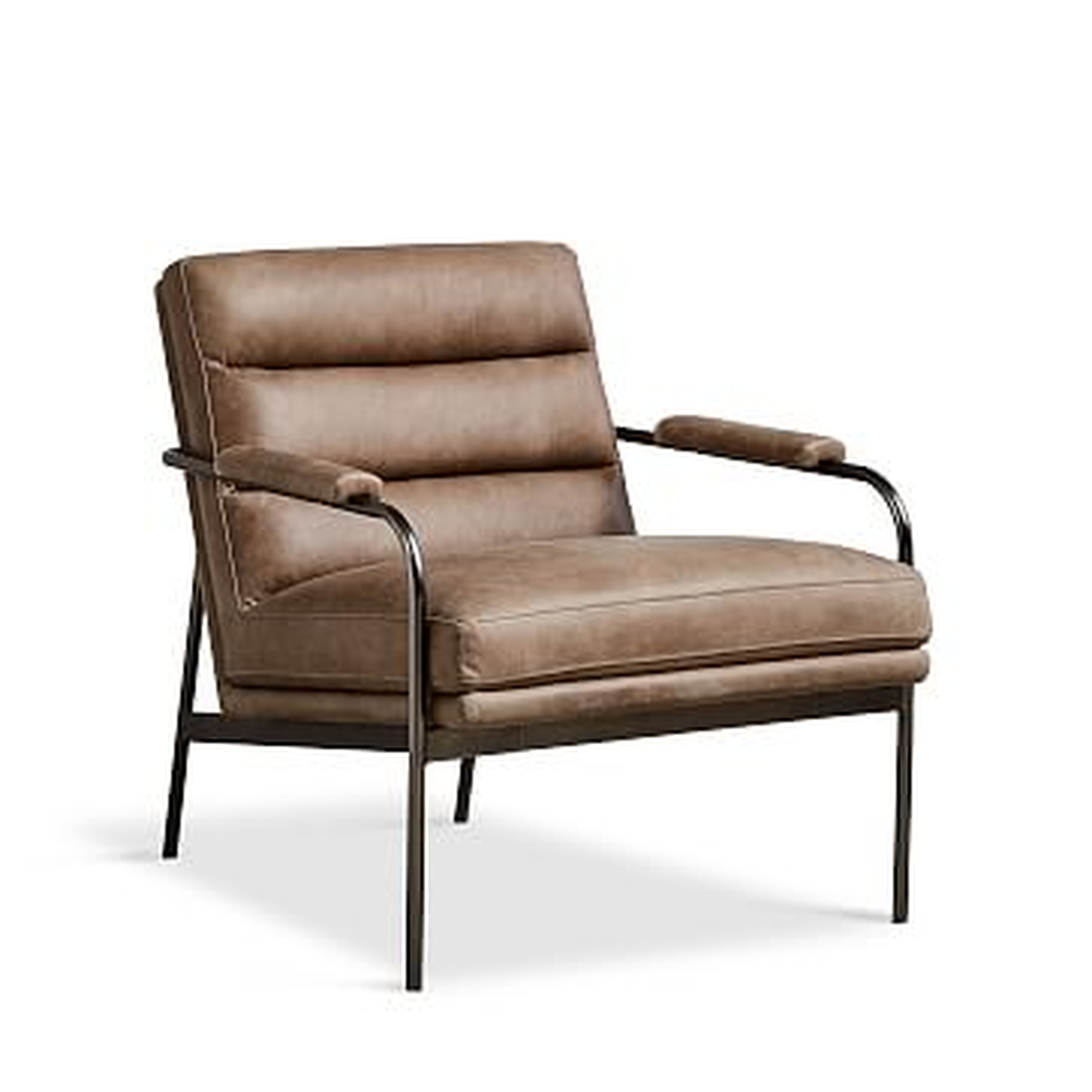 Camden Leather Chair - West Elm