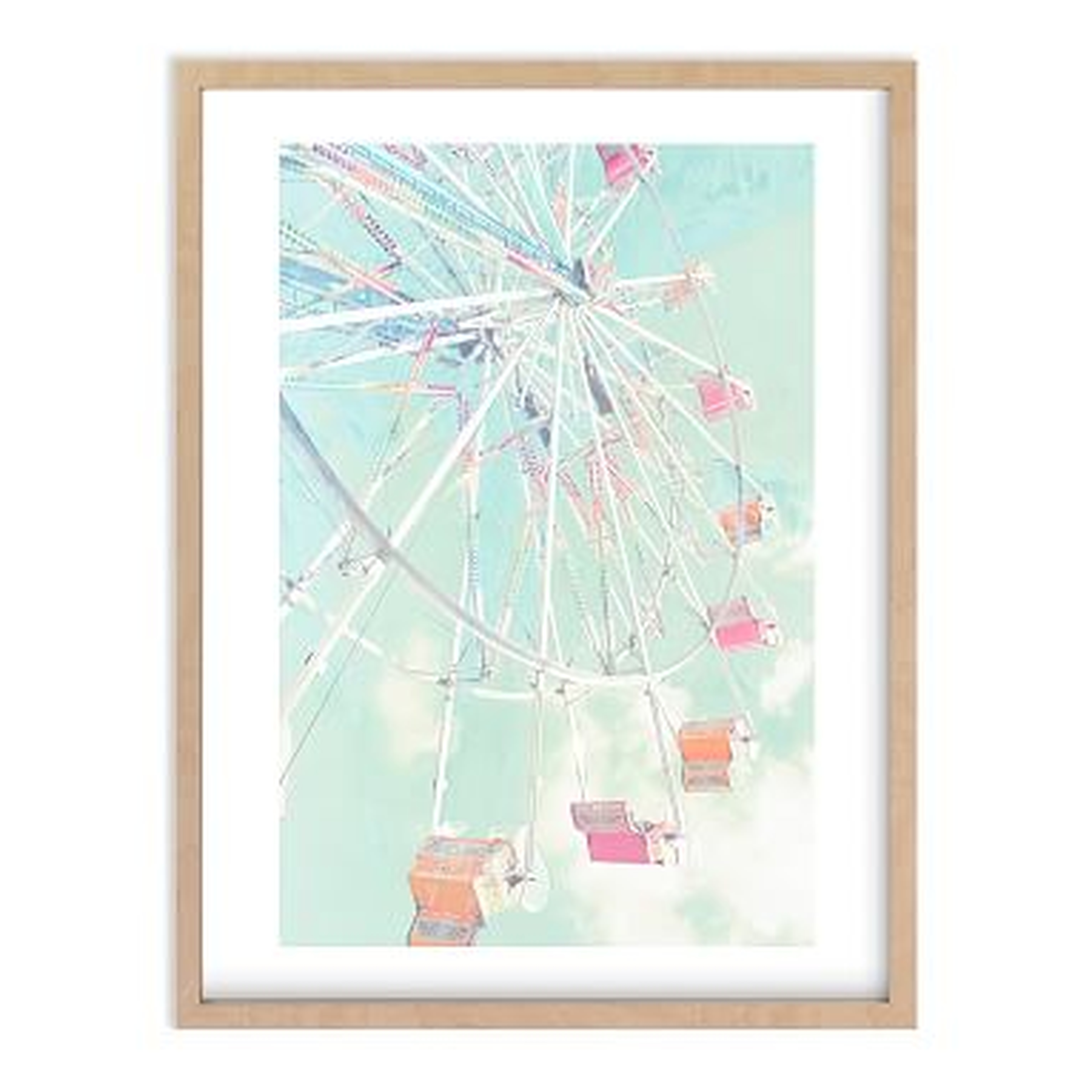 Fair Days 4 Wall Art by Minted(R), 16 x 20, Natural - Pottery Barn Teen
