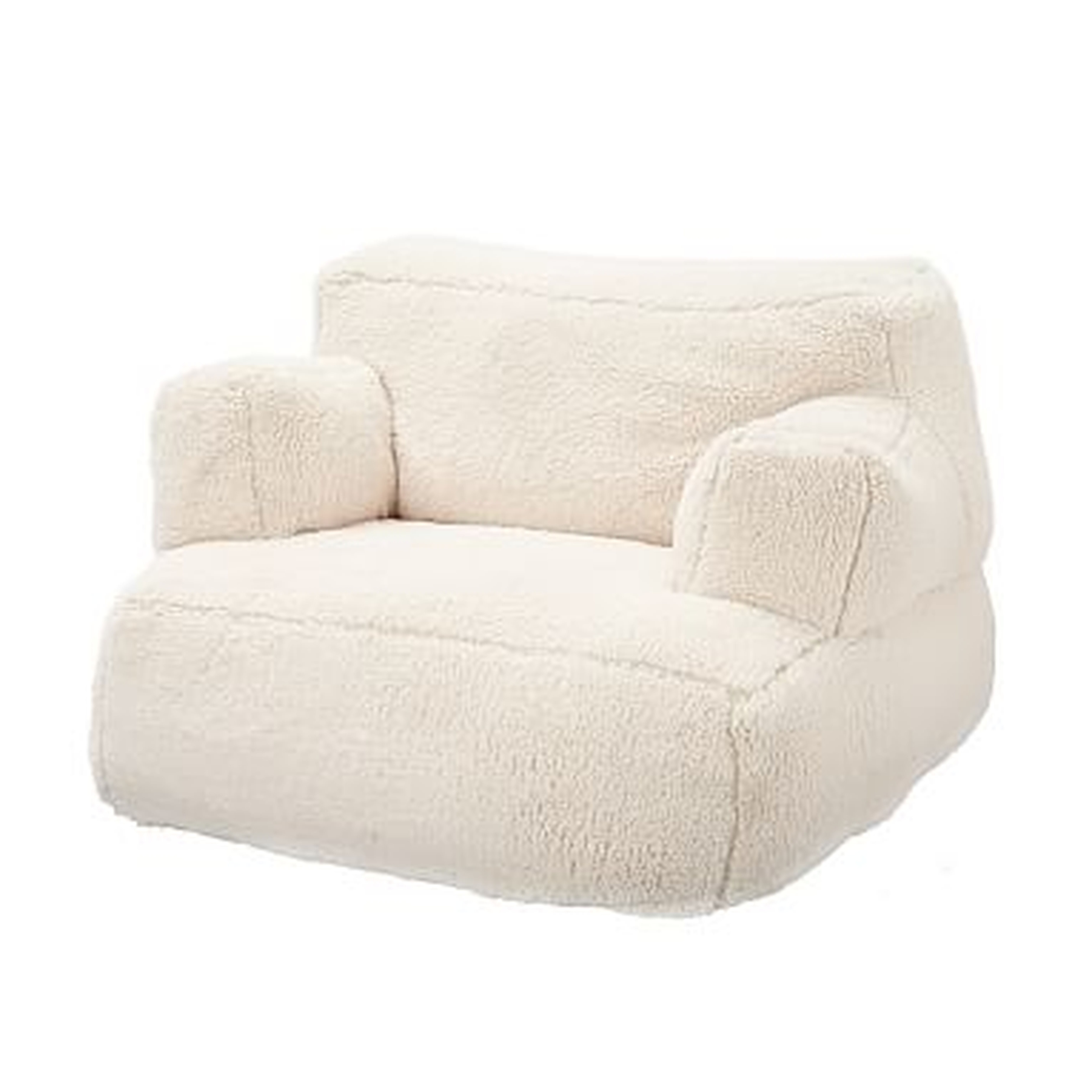 Sherpa Eco Lounger, Large - Pottery Barn Teen