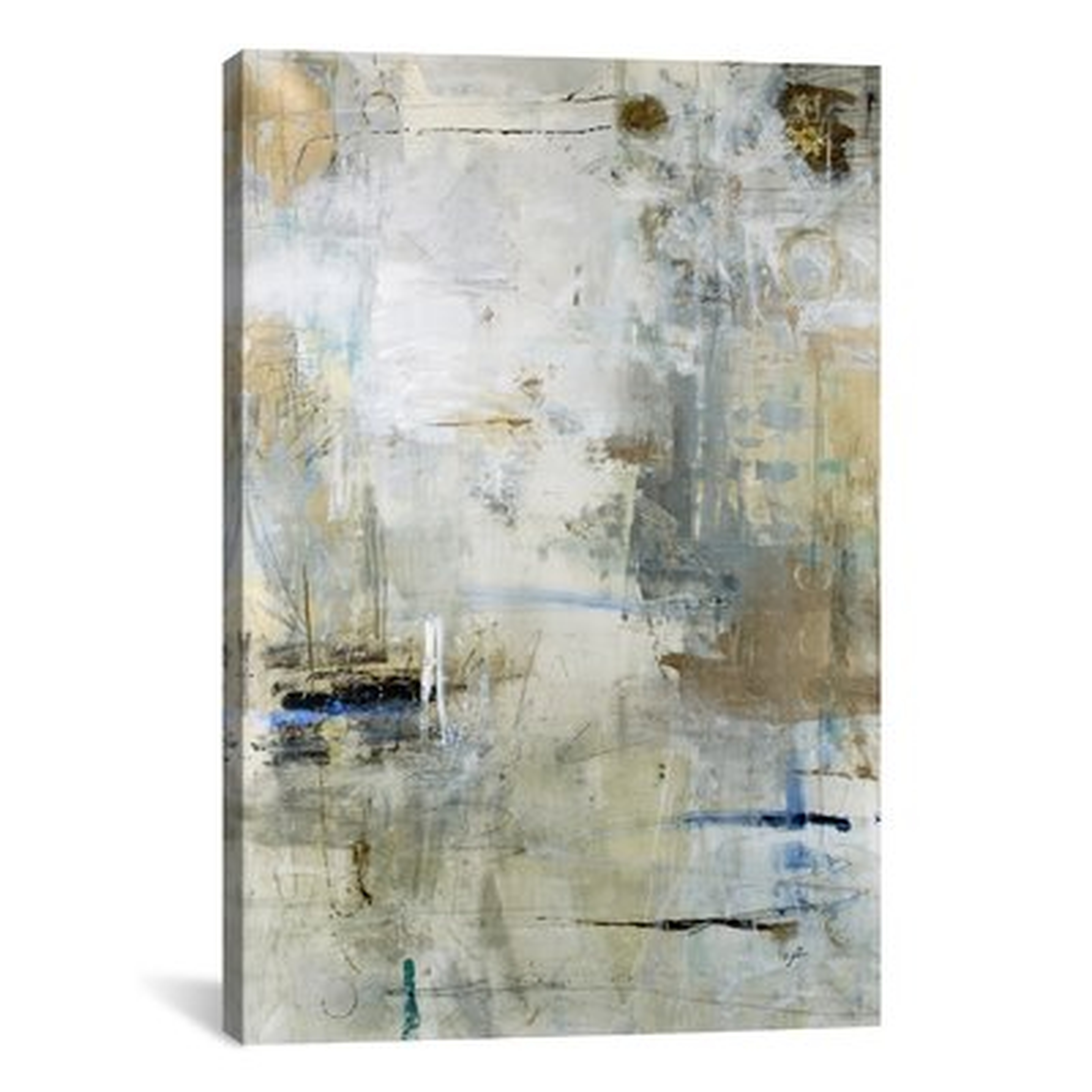 Asking for White by Julian Spencer - Picture Frame Print on Canvas - AllModern