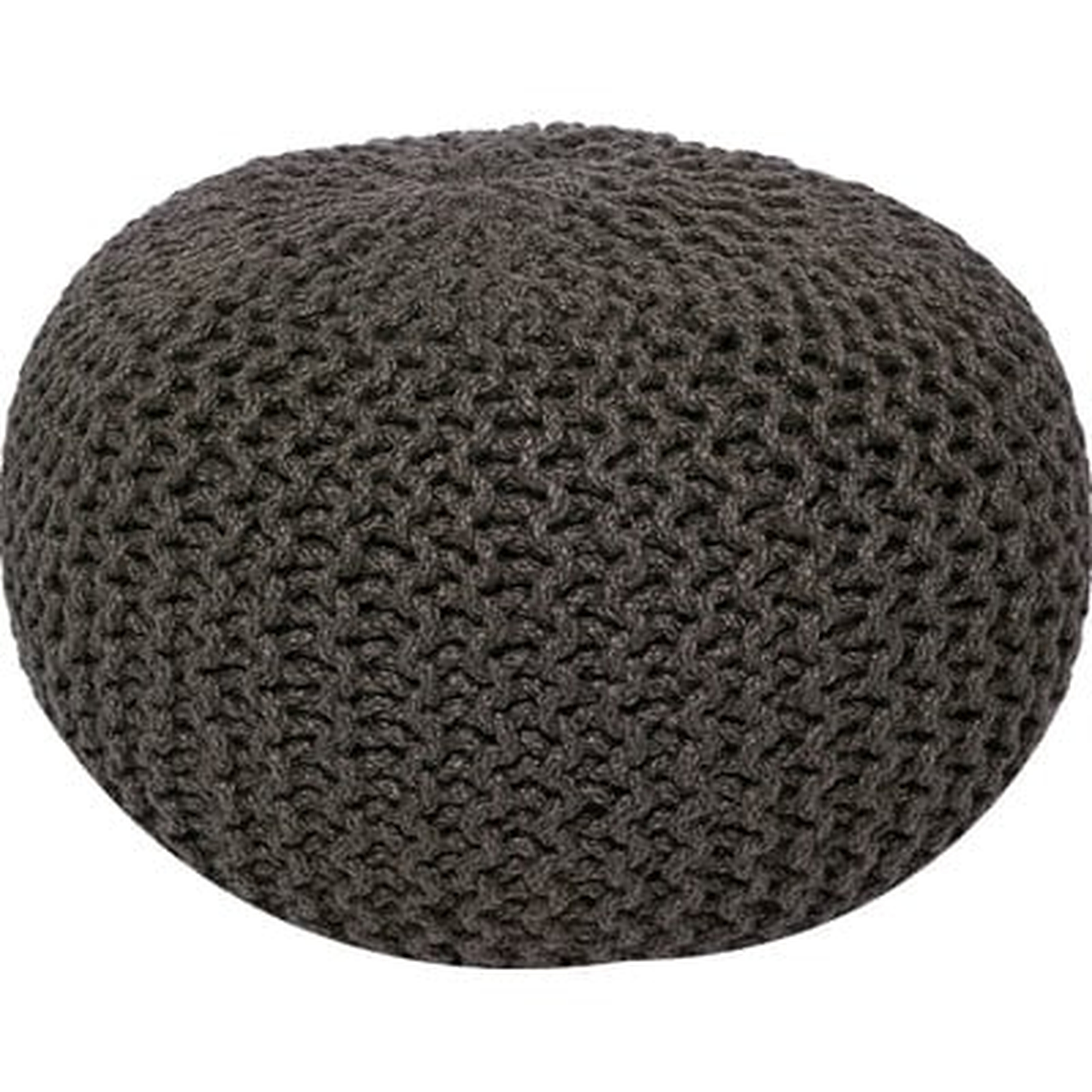 Lakemont Corded Pouf - Wayfair