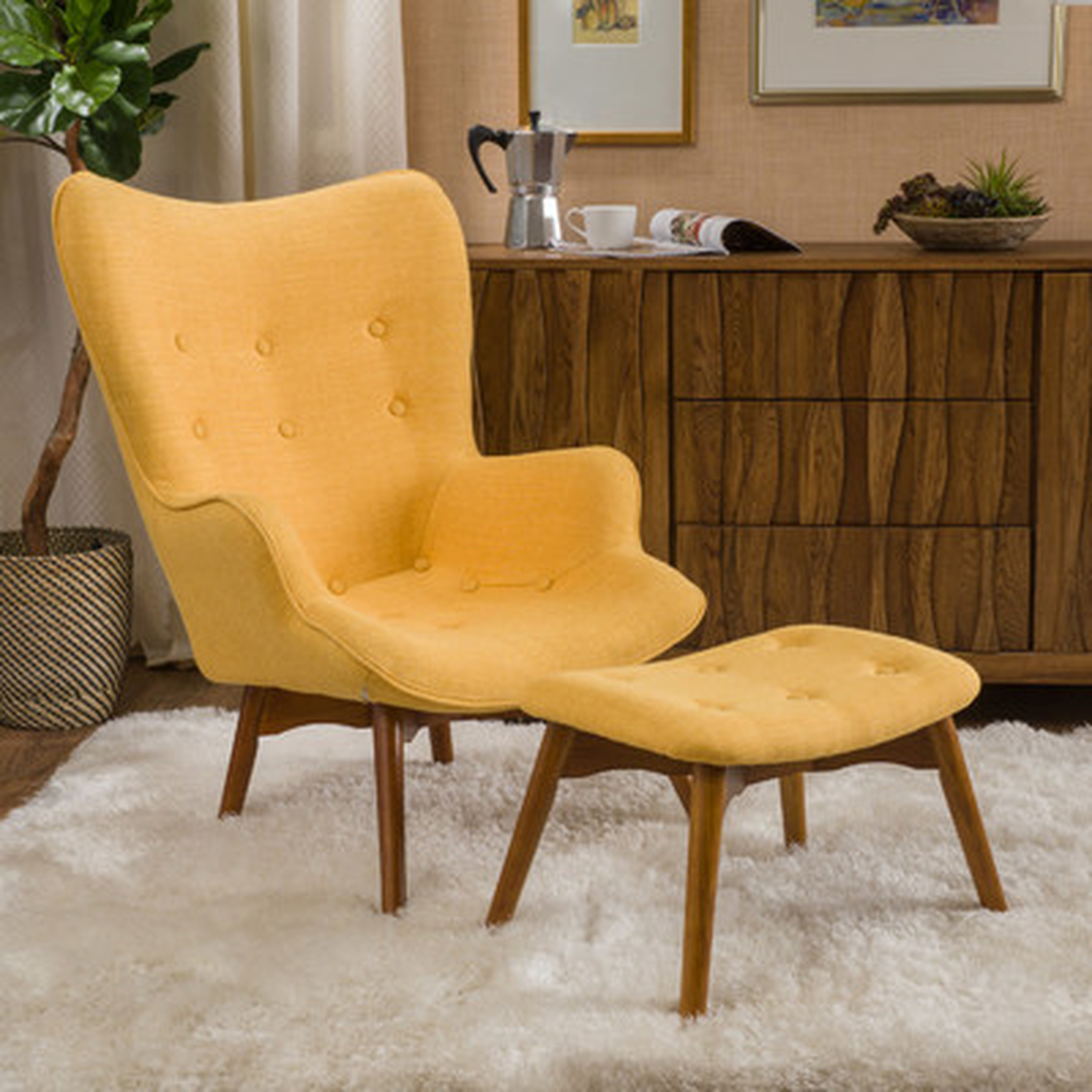 Canyon Vista Lounge Chair and Ottoman - Wayfair
